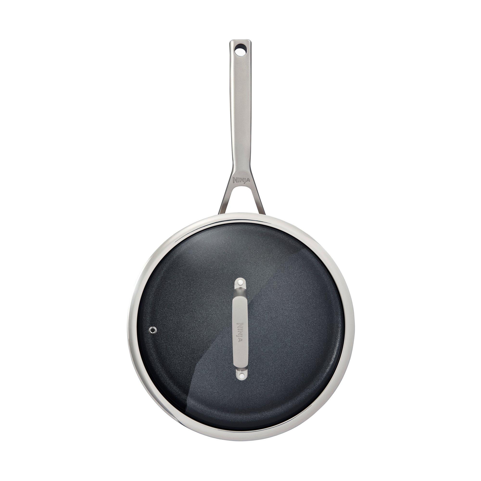 Stainless Steel - Ninja - Ninja Foodi ZEROSTICK 26cm Sauté Pan C60126UK - 5