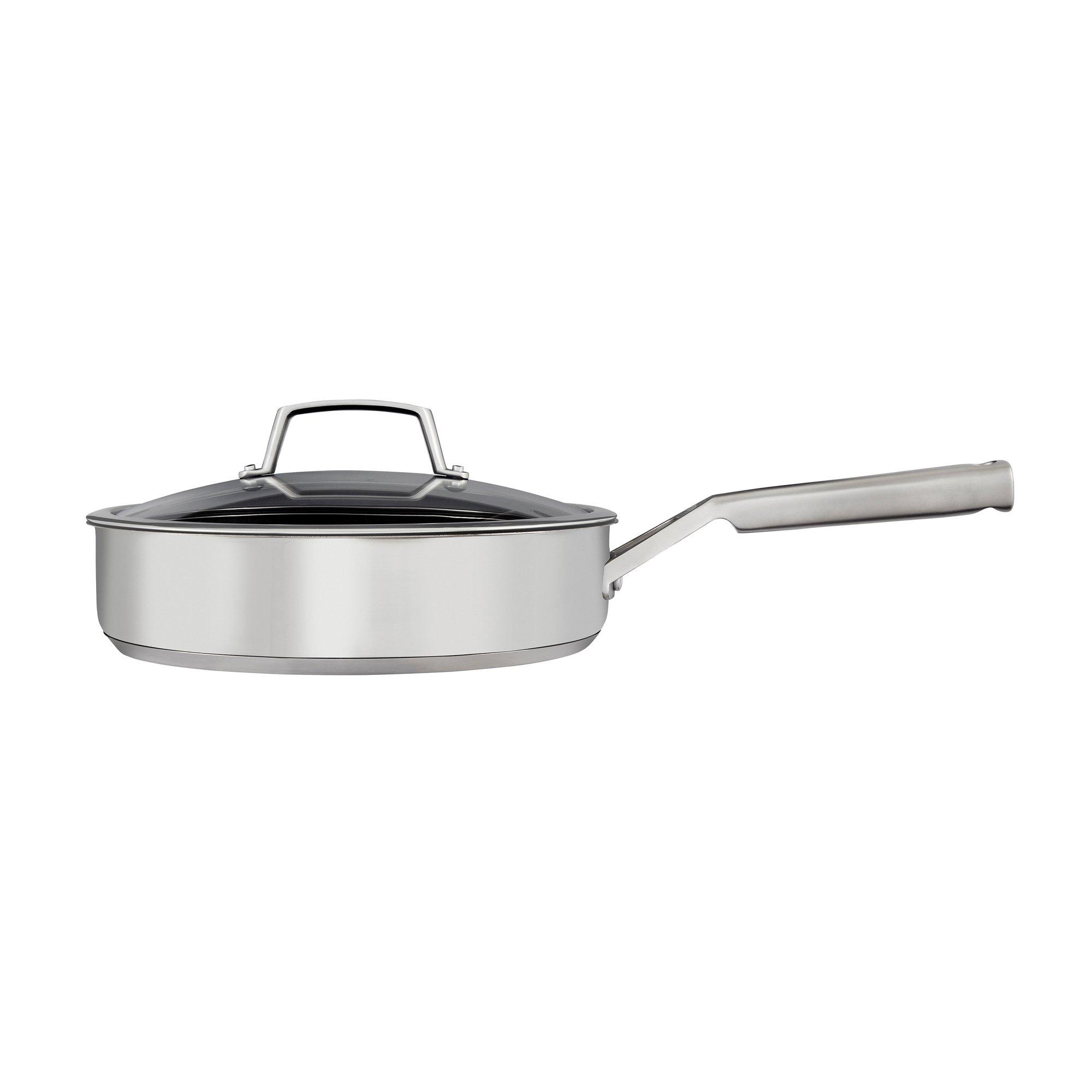 Stainless Steel - Ninja - Ninja Foodi ZEROSTICK 26cm Sauté Pan C60126UK - 6