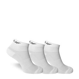 Reebok Active Foundation Ankle Socks 3 Pairs Unisex Sock Adults
