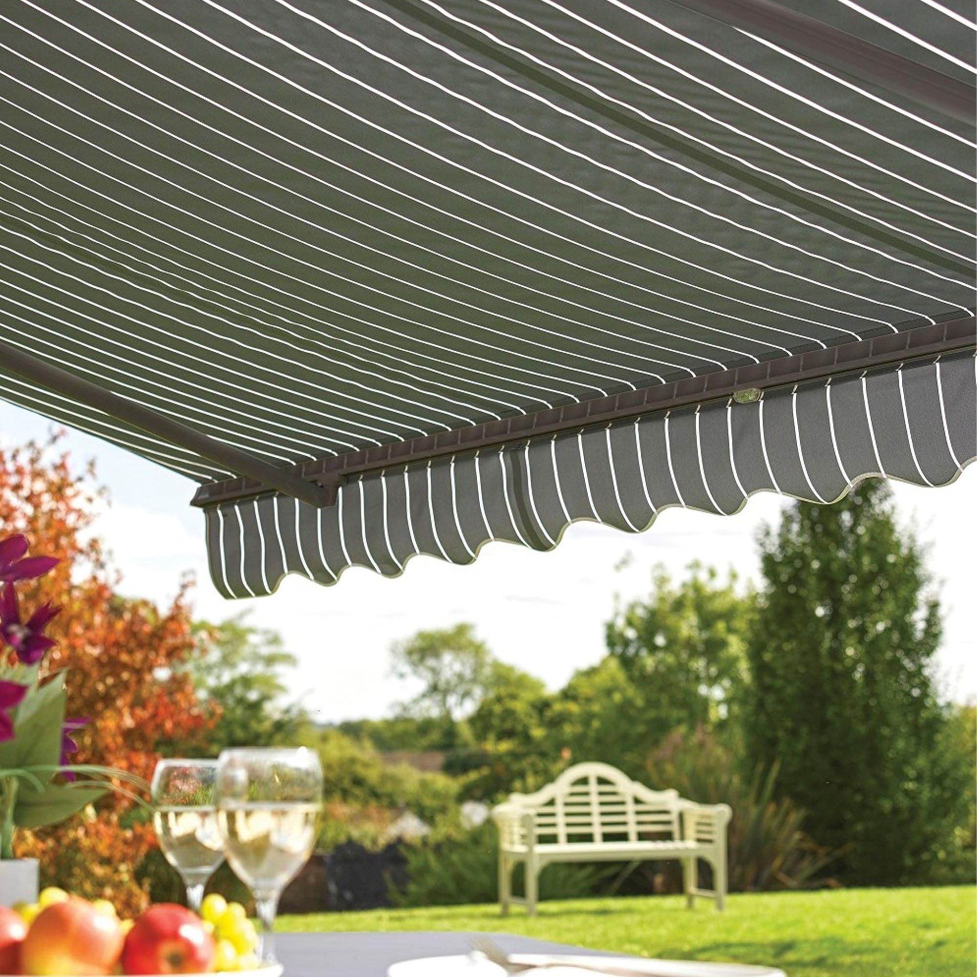 Grey - Greenhurst - Easy Fit Berkeley Awning - 1