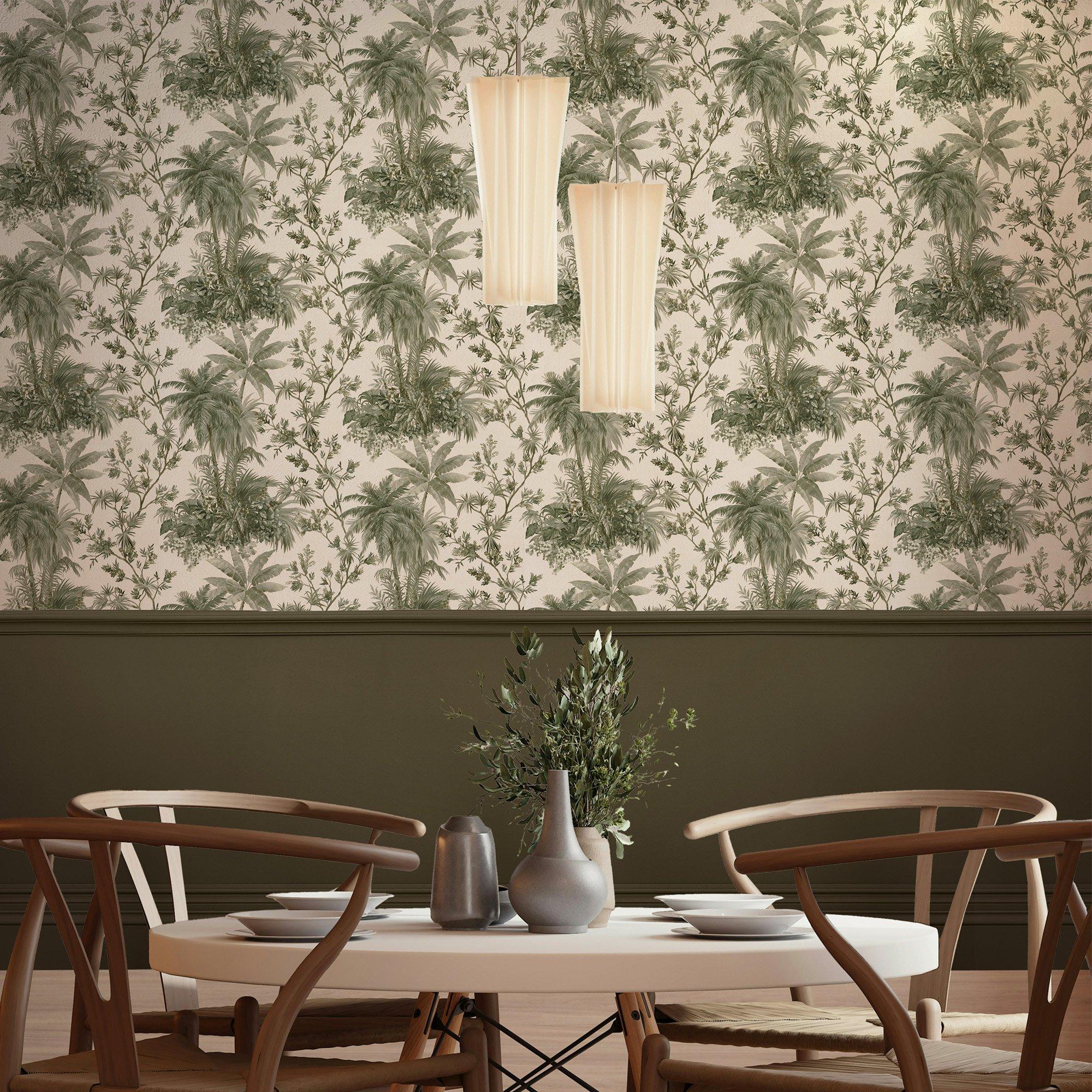 Sage - Boutique - Bali Forest Wallpaper - 2