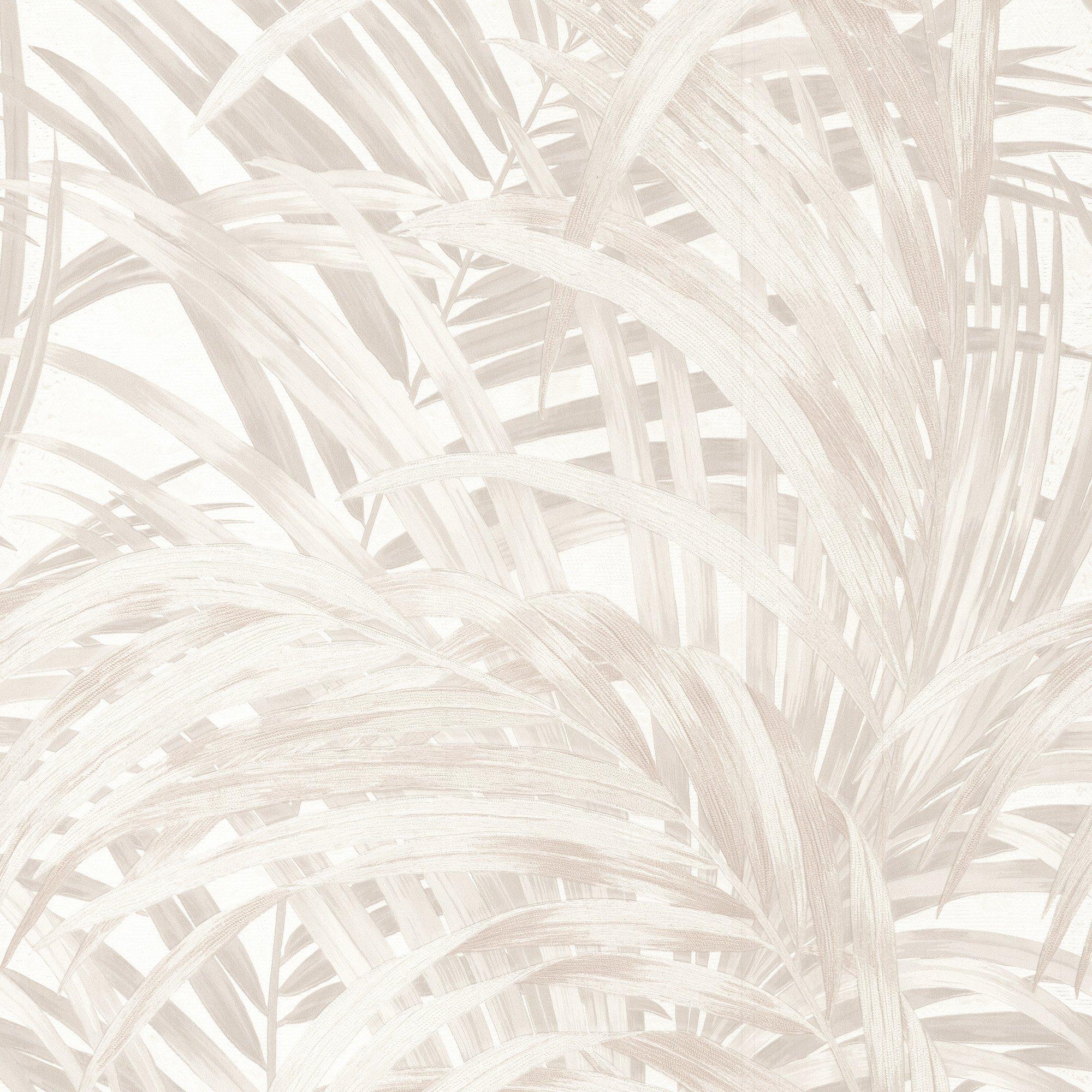 White - Boutique - Congo Pearl Wallpaper - 1