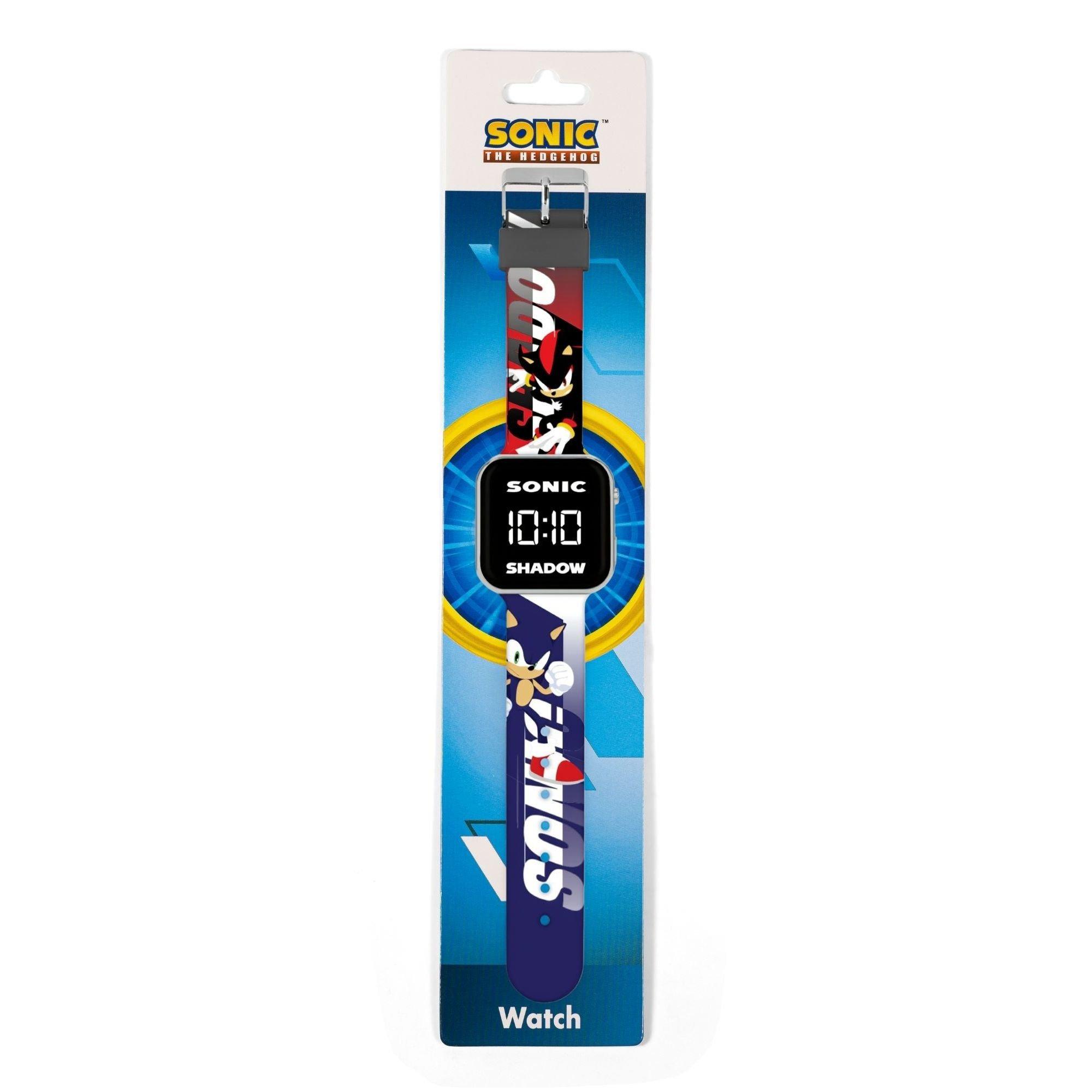 White - Sonic - Sonic & Shadow LED Silicone Watch - 5