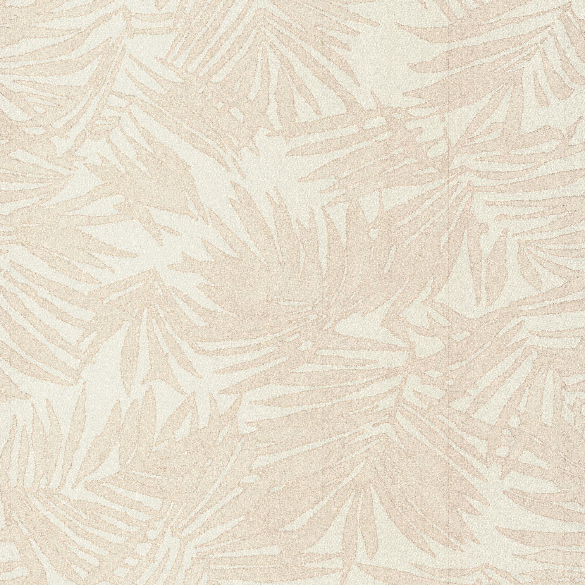 White - Boutique - Amazonia Pearl Wallpaper - 1