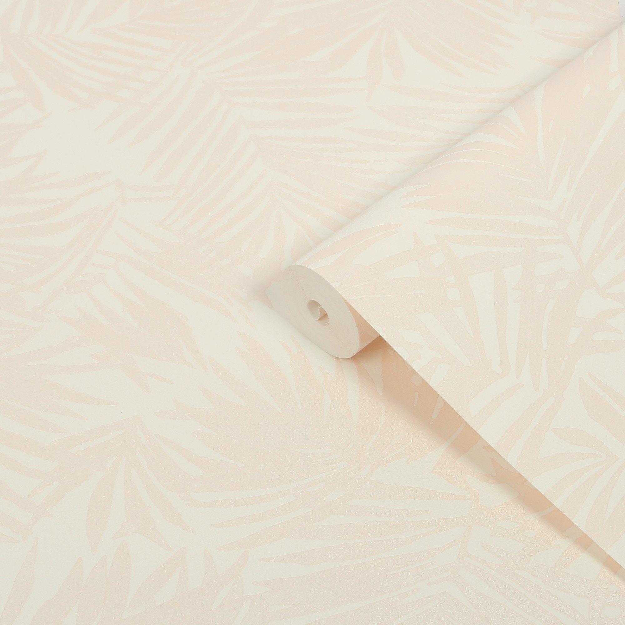 White - Boutique - Amazonia Pearl Wallpaper - 3