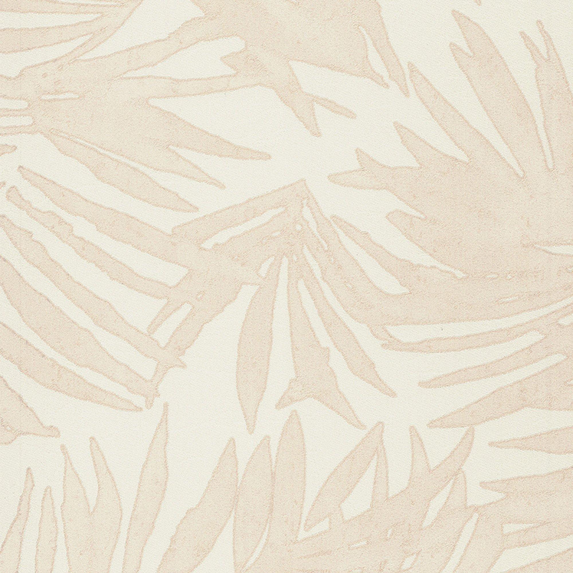 White - Boutique - Amazonia Pearl Wallpaper - 4