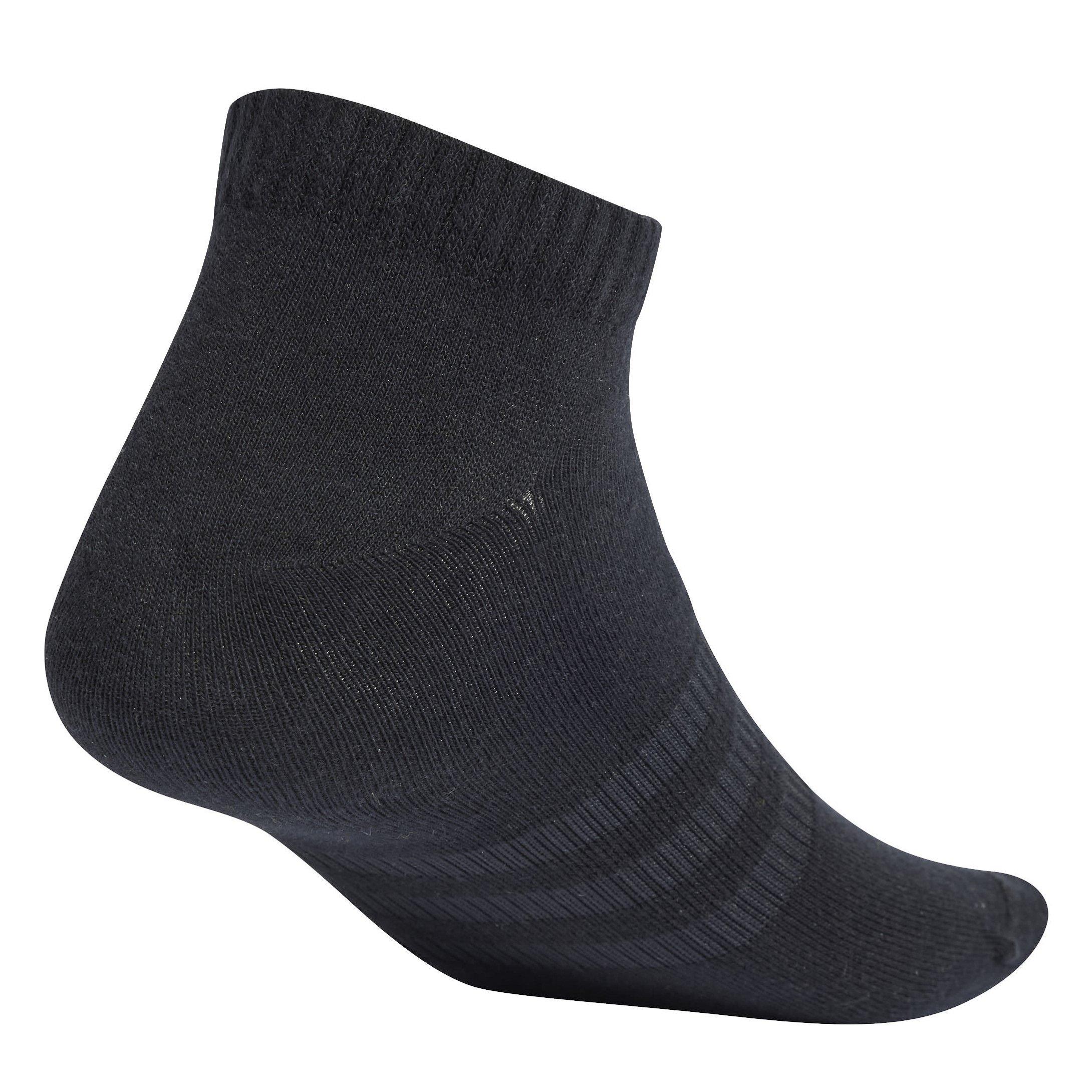 Negro/Blanco - adidas - Thin and Light Sportswear Low-Cut Socks 3 Pairs - 2