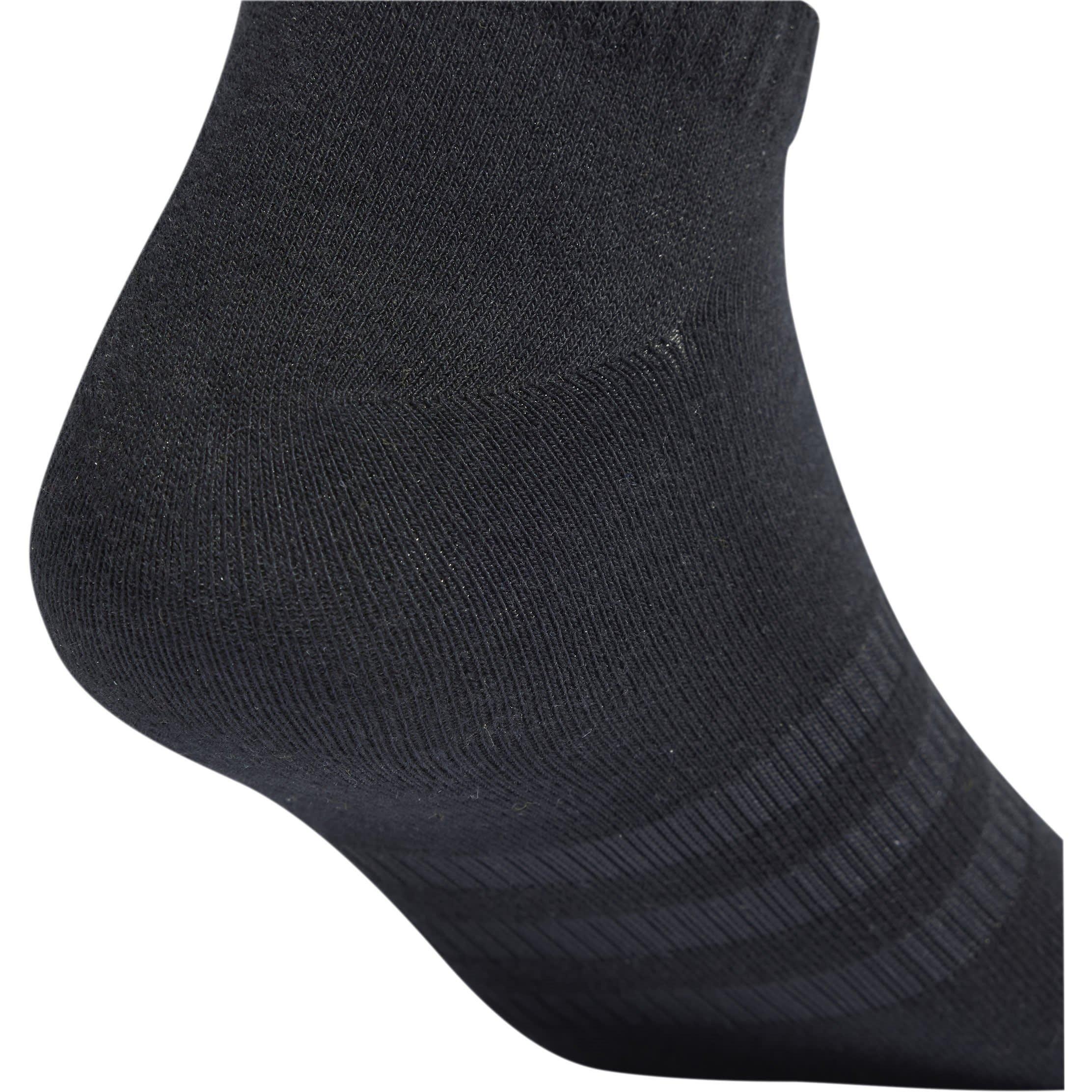 Negro/Blanco - adidas - Thin and Light Sportswear Low-Cut Socks 3 Pairs - 5