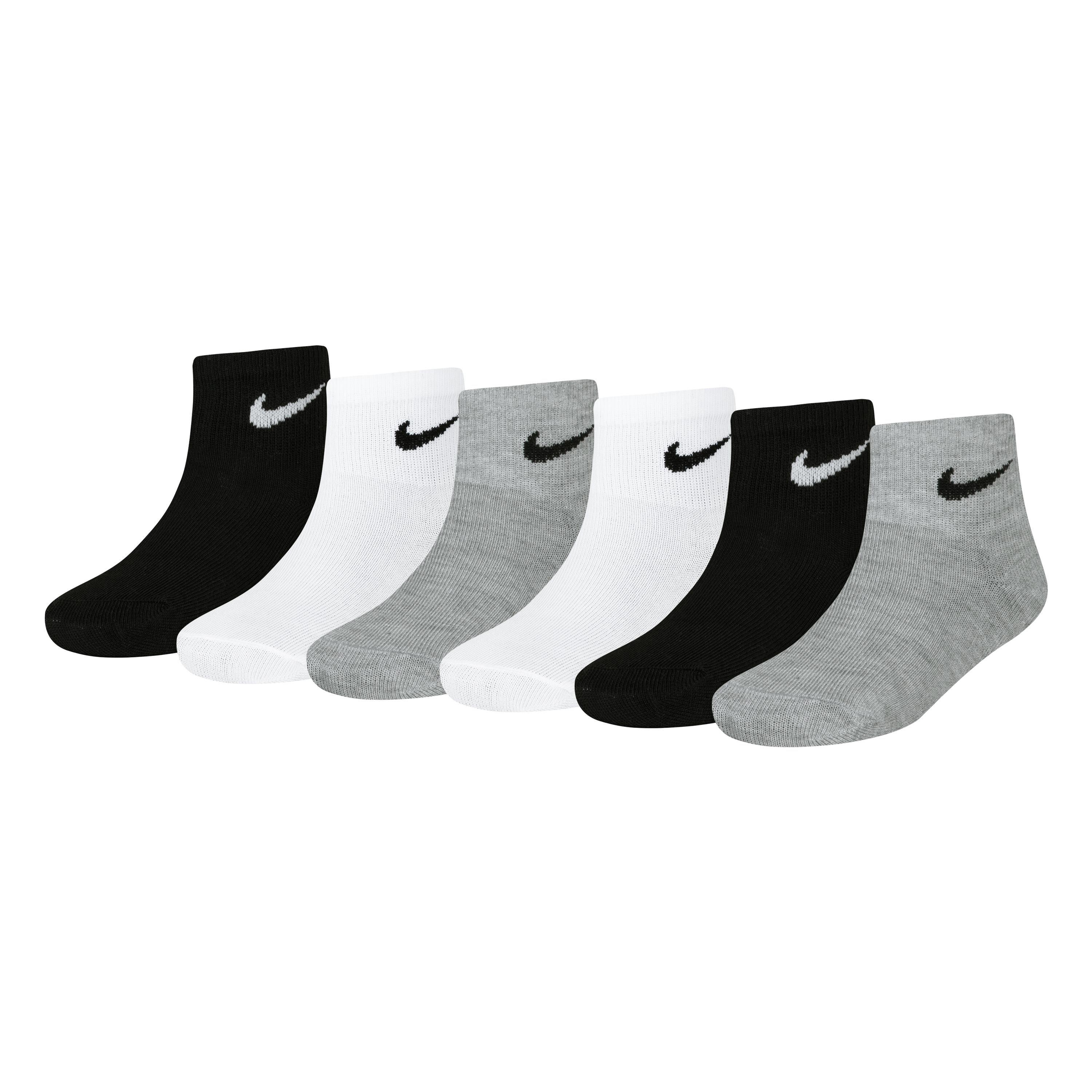 Nike  Kids 6 Pack Ankle Socks Childrens - Mixed - C10-C13