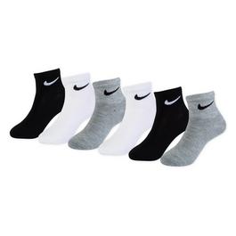 Nike 6 Pack Ankle Socks Childrens