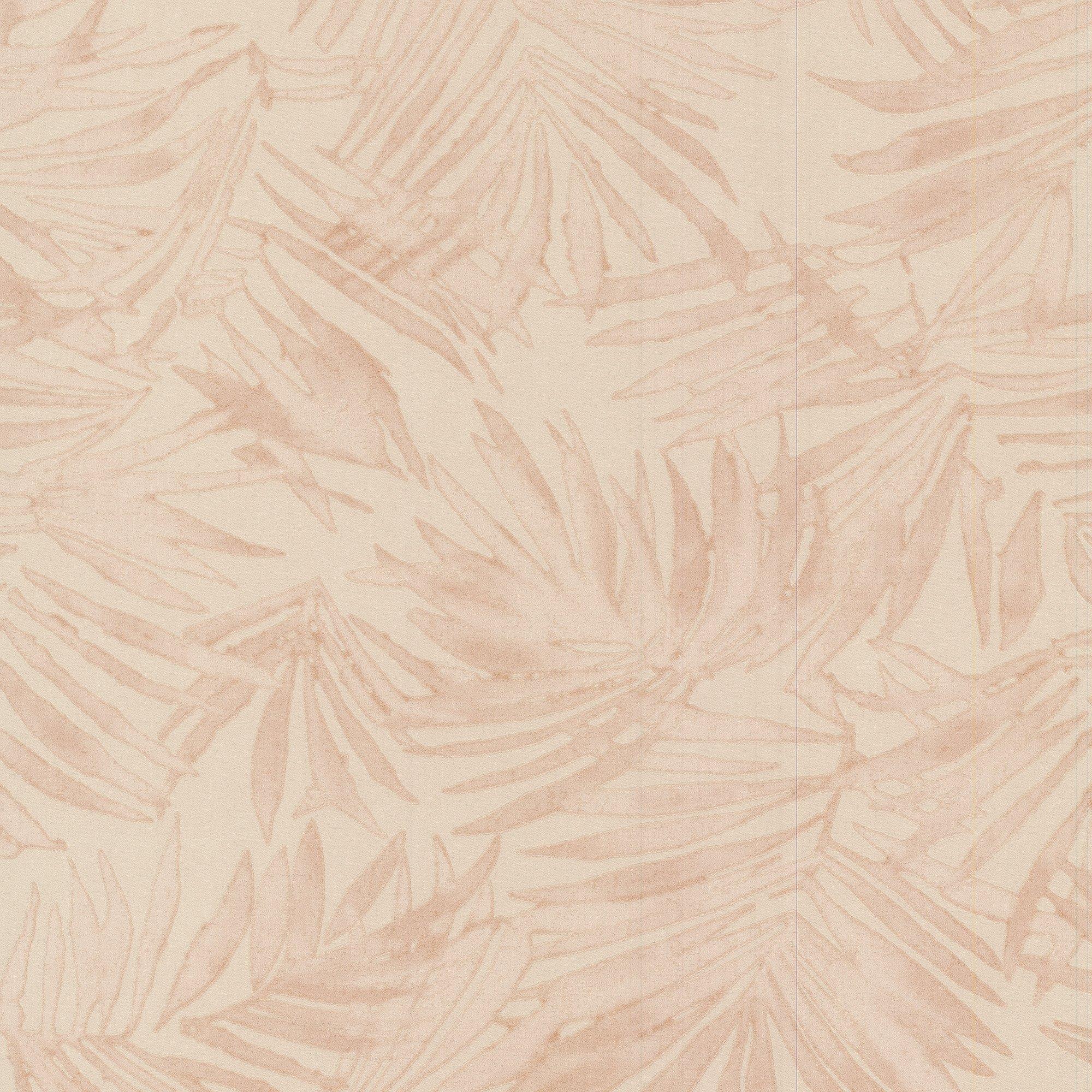 Soft Pink - Boutique - Amazonia Rose Wallpaper - 1