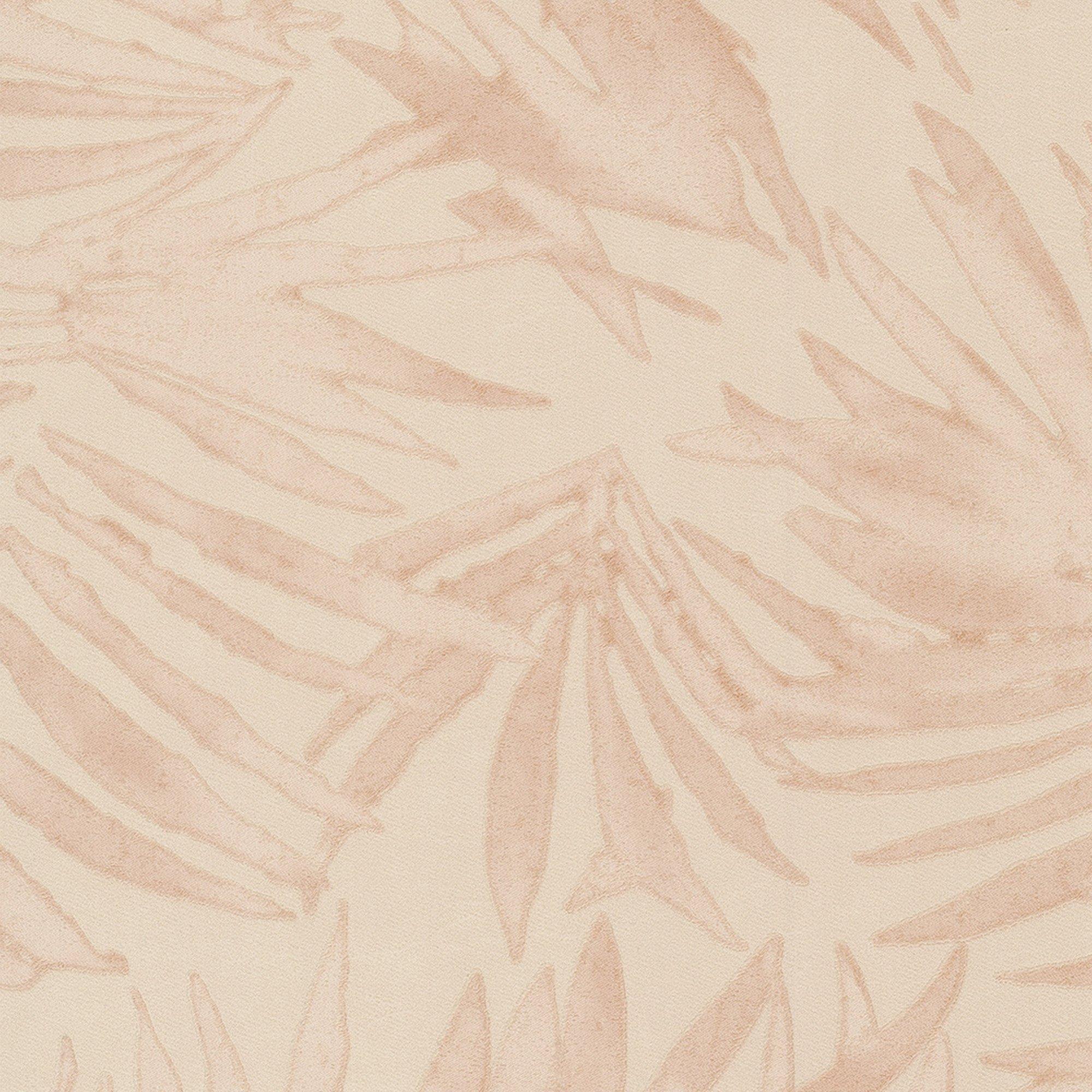 Soft Pink - Boutique - Amazonia Rose Wallpaper - 4
