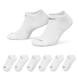 nike hood Everyday Plus Cushioned Training No-Show Socks (6 Pairs)