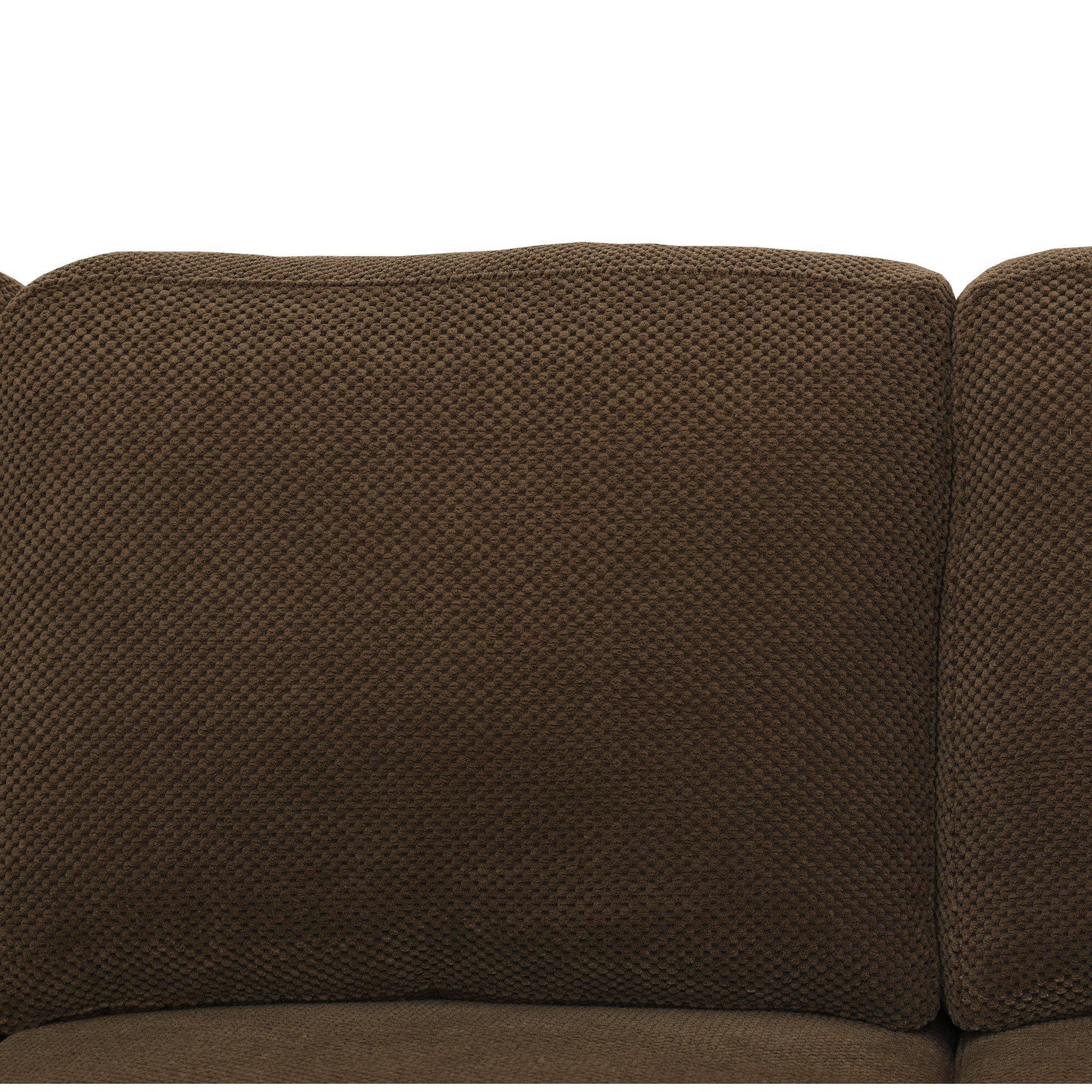 Coffee - Urban Meuble - U-Shaped Dual Chaise Sectional Sofa - 14