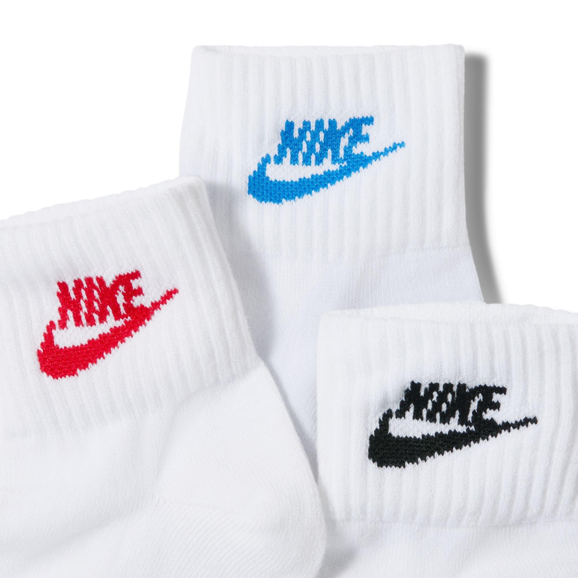 Multi-Color - Nike - Everyday Essential Ankle Socks (3 Pairs) - 2