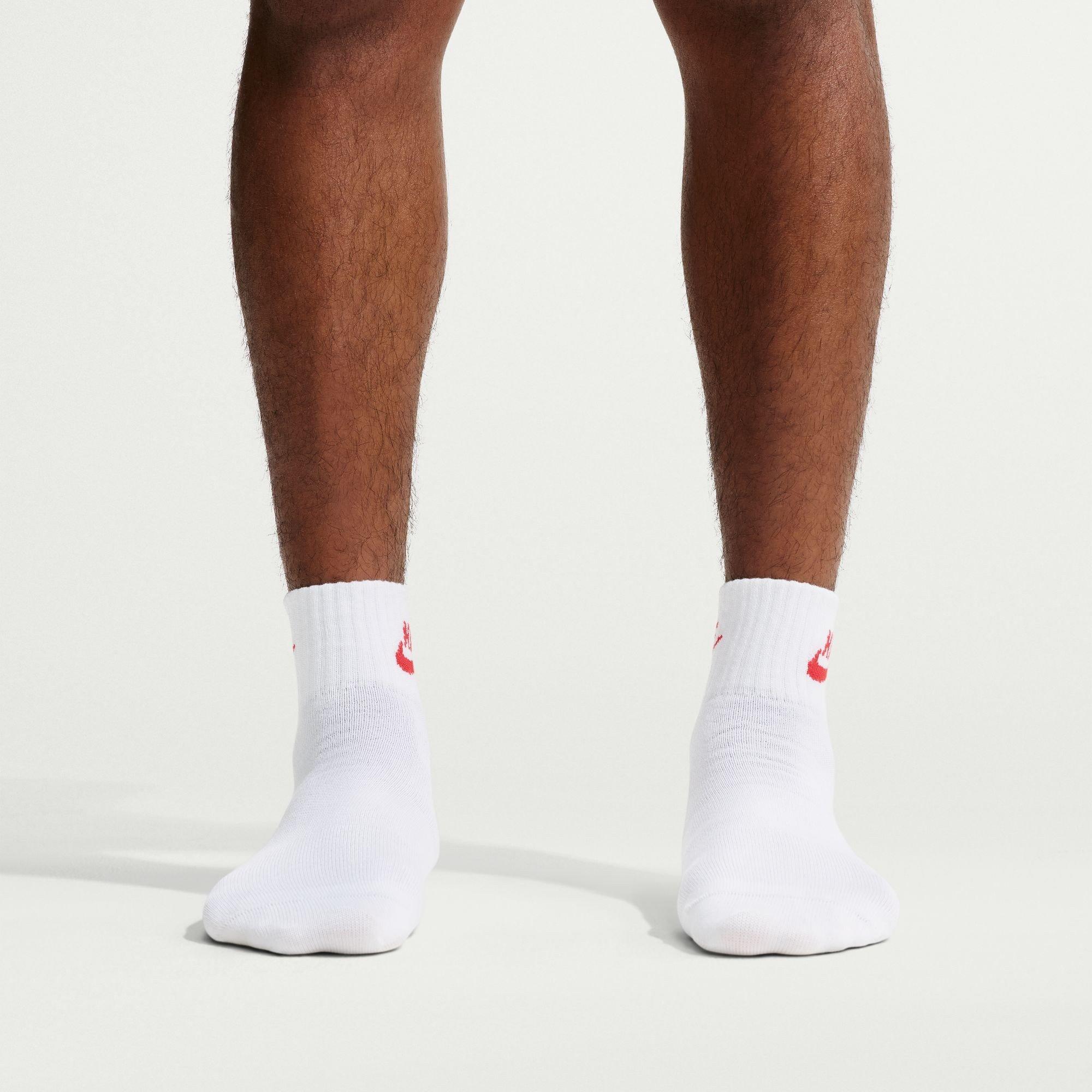 Multi-Color - Nike - Everyday Essential Ankle Socks (3 Pairs) - 6