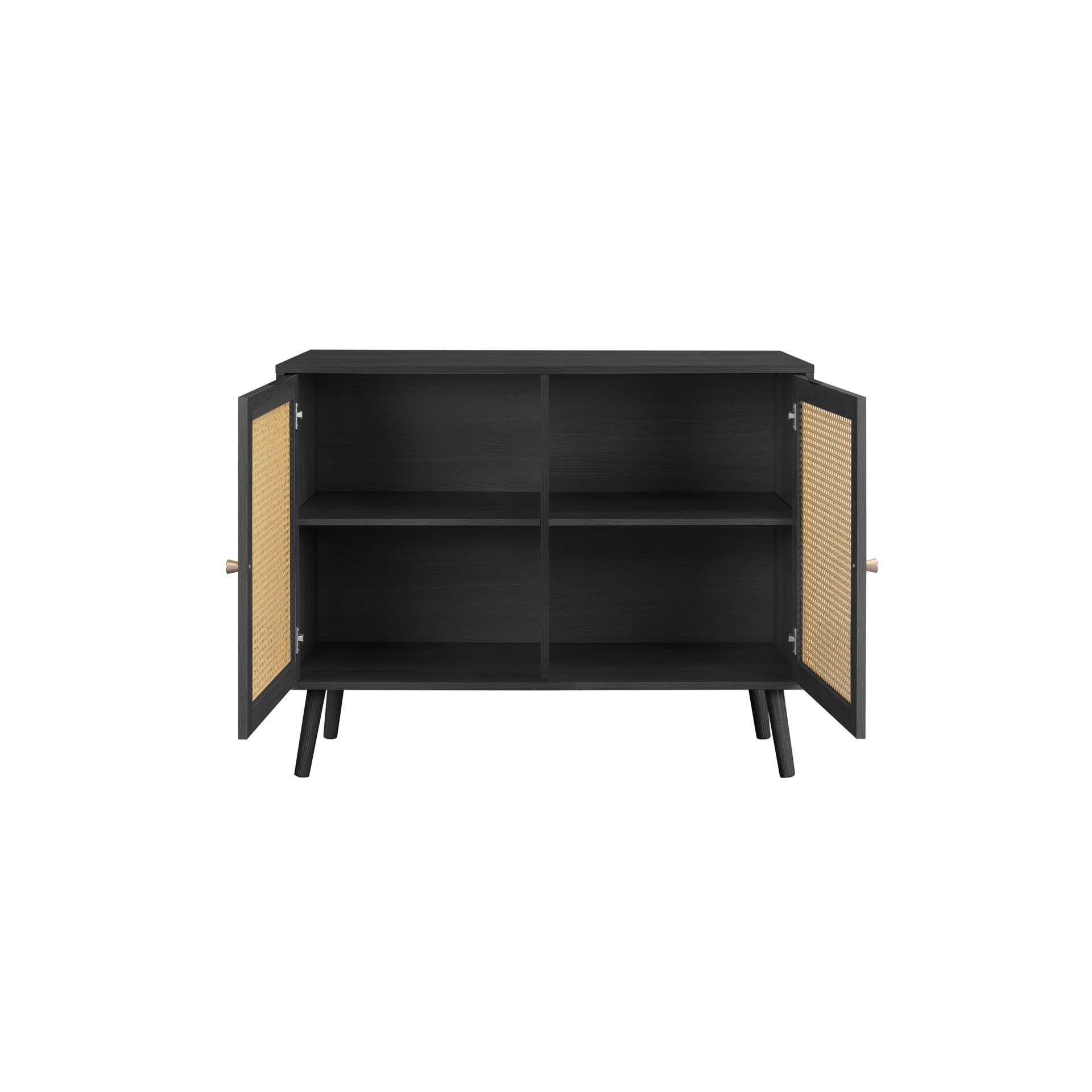 Black - Birlea - Croxley 2 Door Sideboard - 8