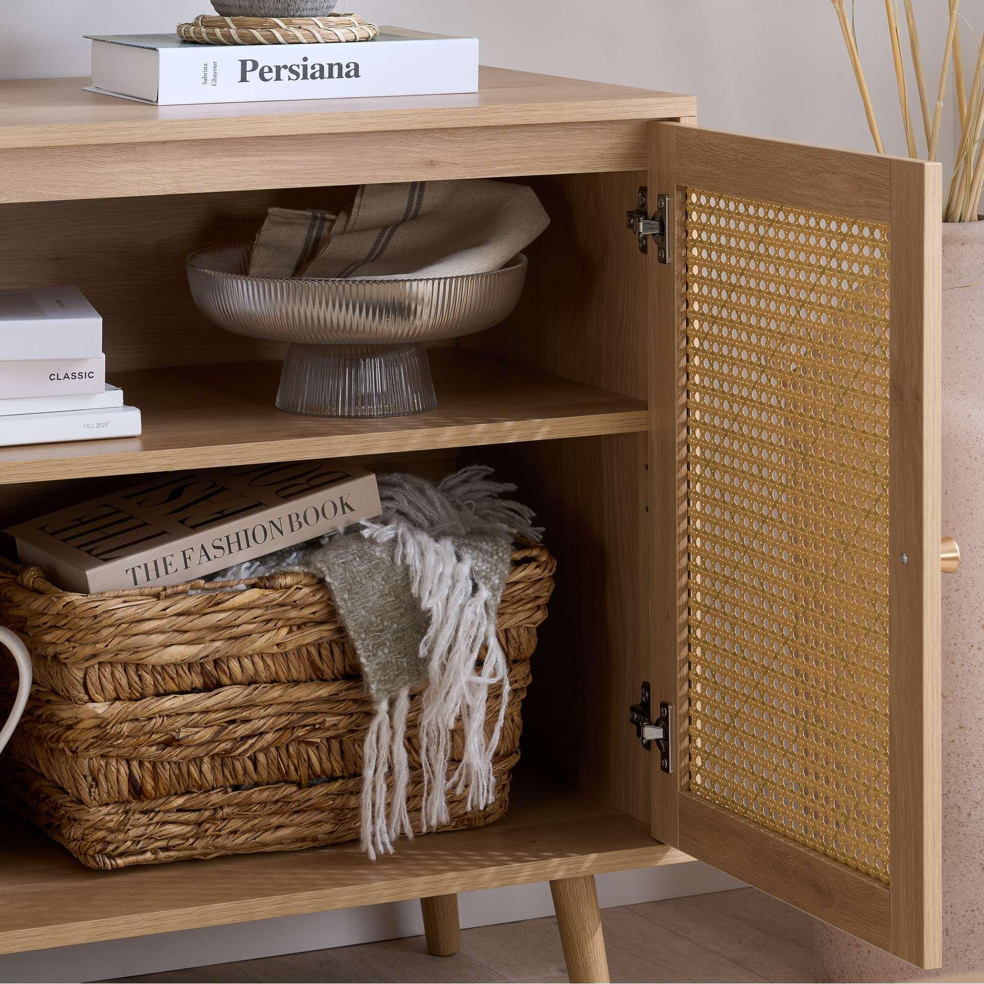 Brown - Birlea - Croxley 2 Door Sideboard - 3