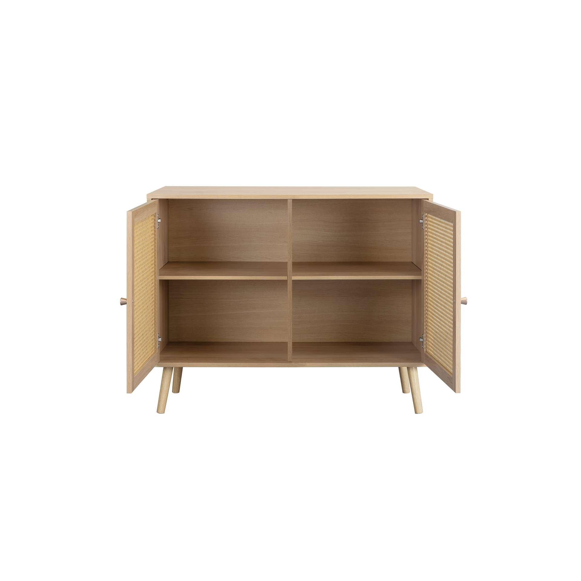 Brown - Birlea - Croxley 2 Door Sideboard - 8