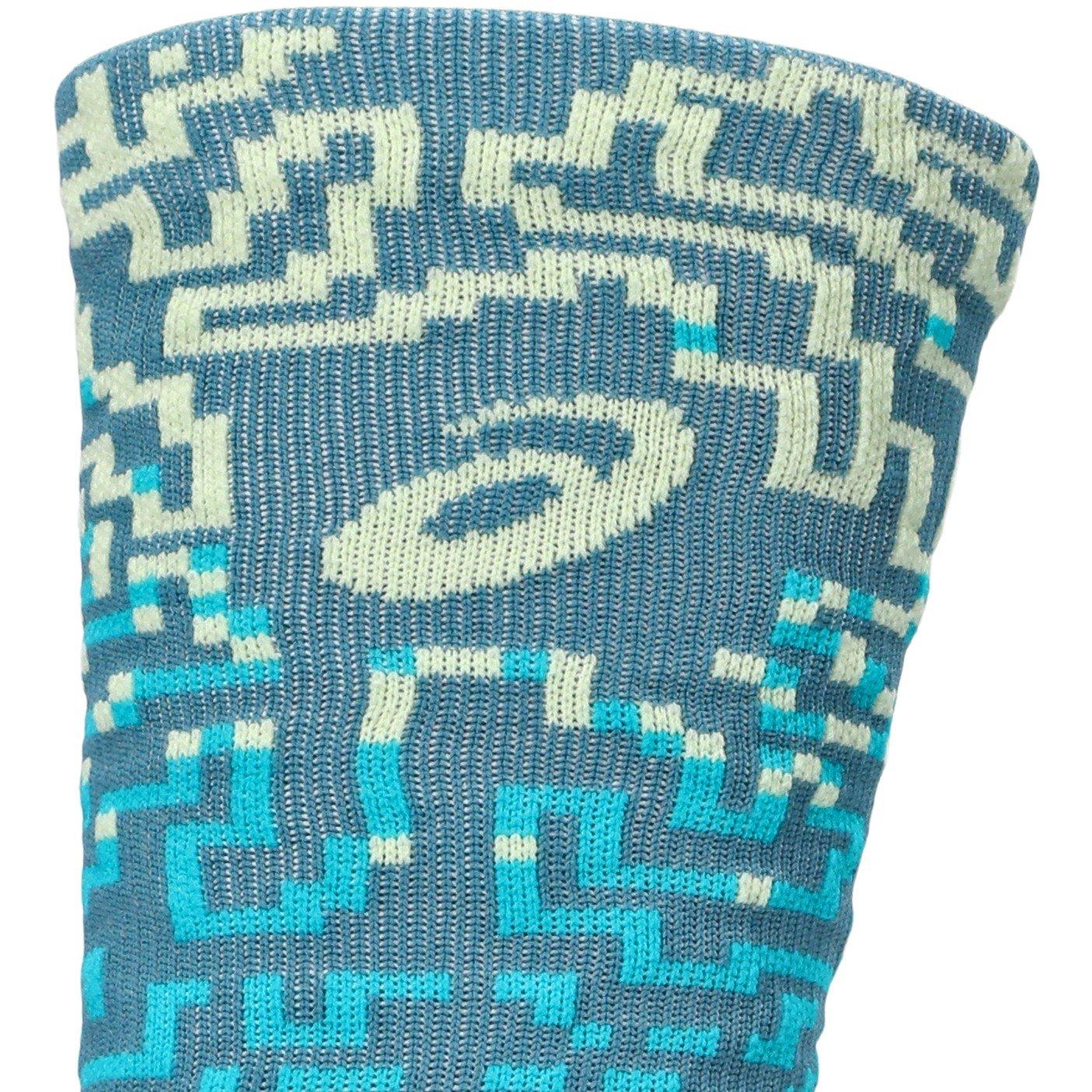 Teal/Aqua - Asics - Crew Socks - 3