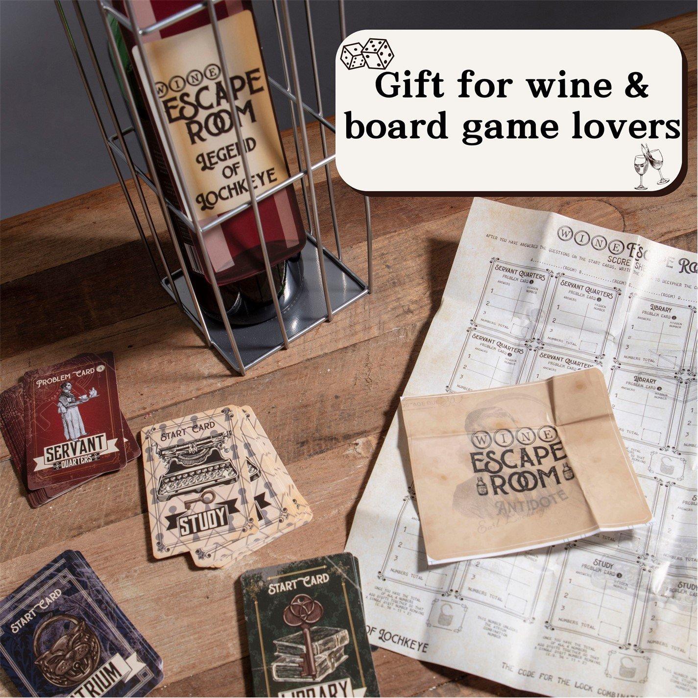 Multi - Boxer Gifts - Wine Escape Room - Legend of Lochkeye - Game - 5