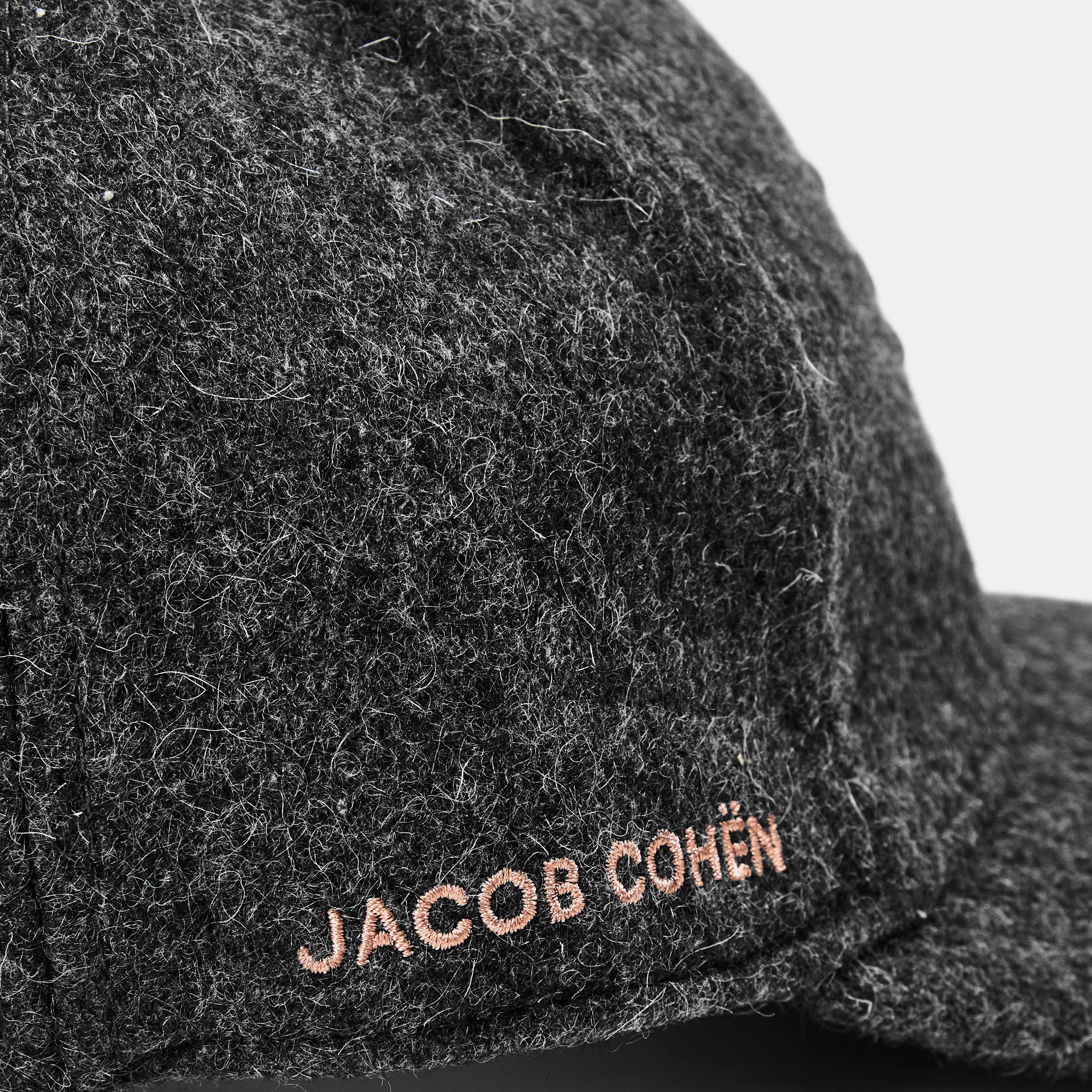 Grey Melange - Jacob Cohen - Men's Baseball Cap - 4