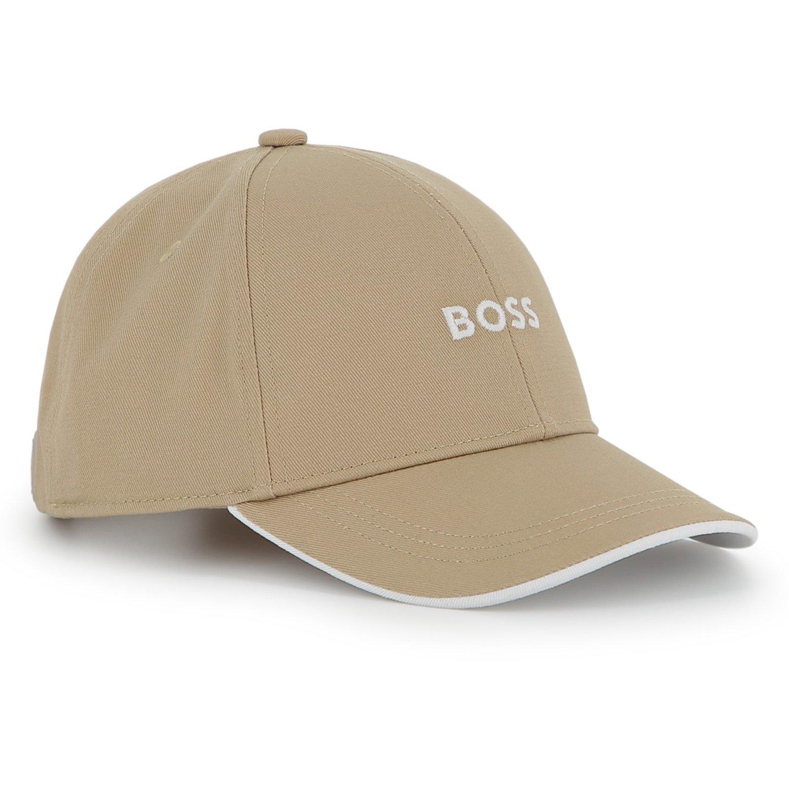 Boss Boys Kids Logo Cap, Design Cap - Stone - Junior