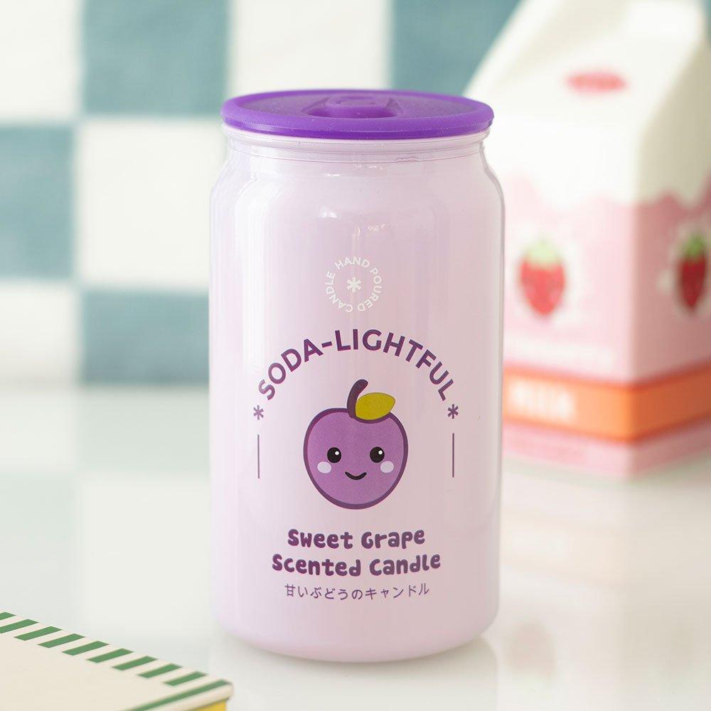 Purple - Something Different - Sweet Grape Soda Can Candle - 1