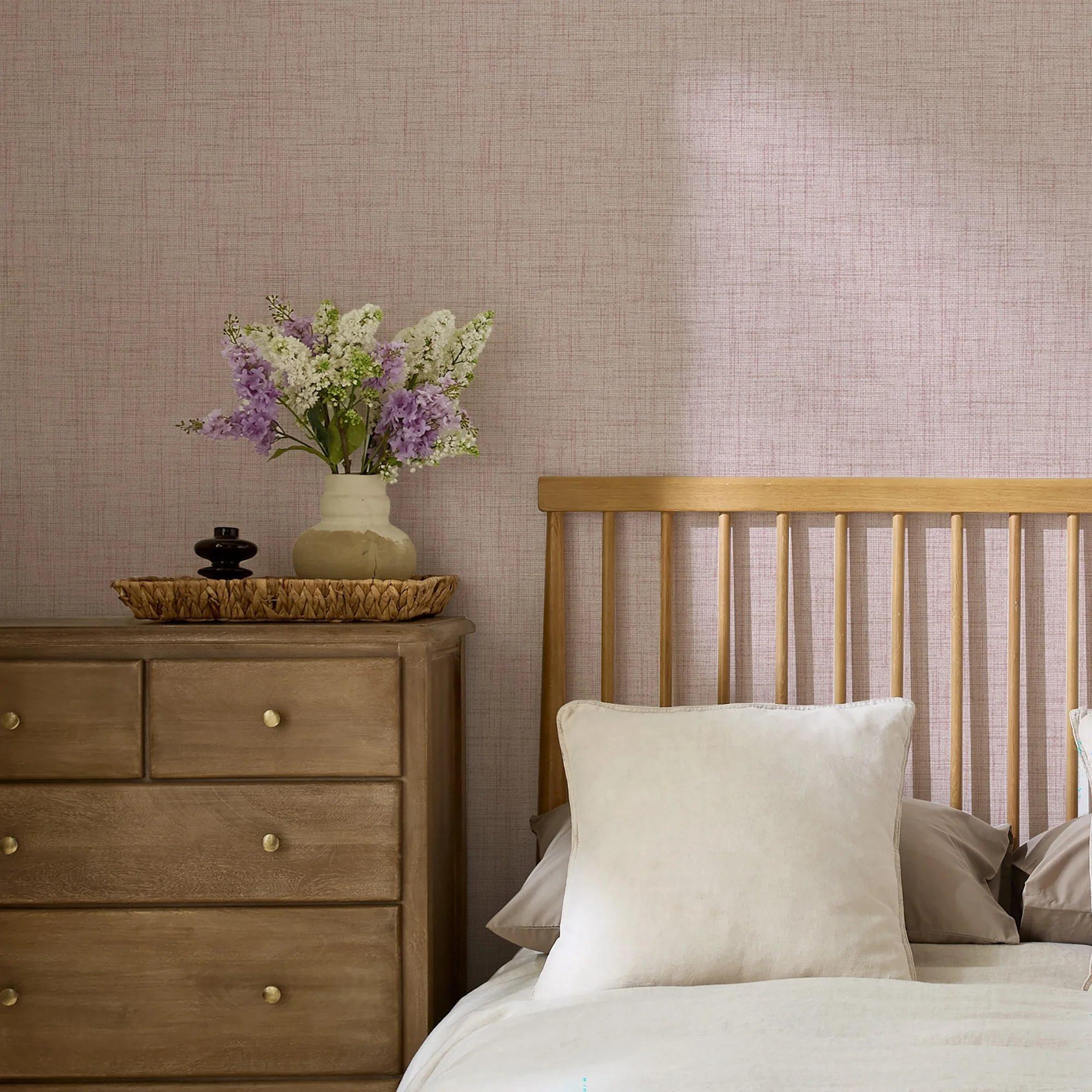 Soft Pink - Superfresco Easy - Nova Texture Pink Wallpaper - 1