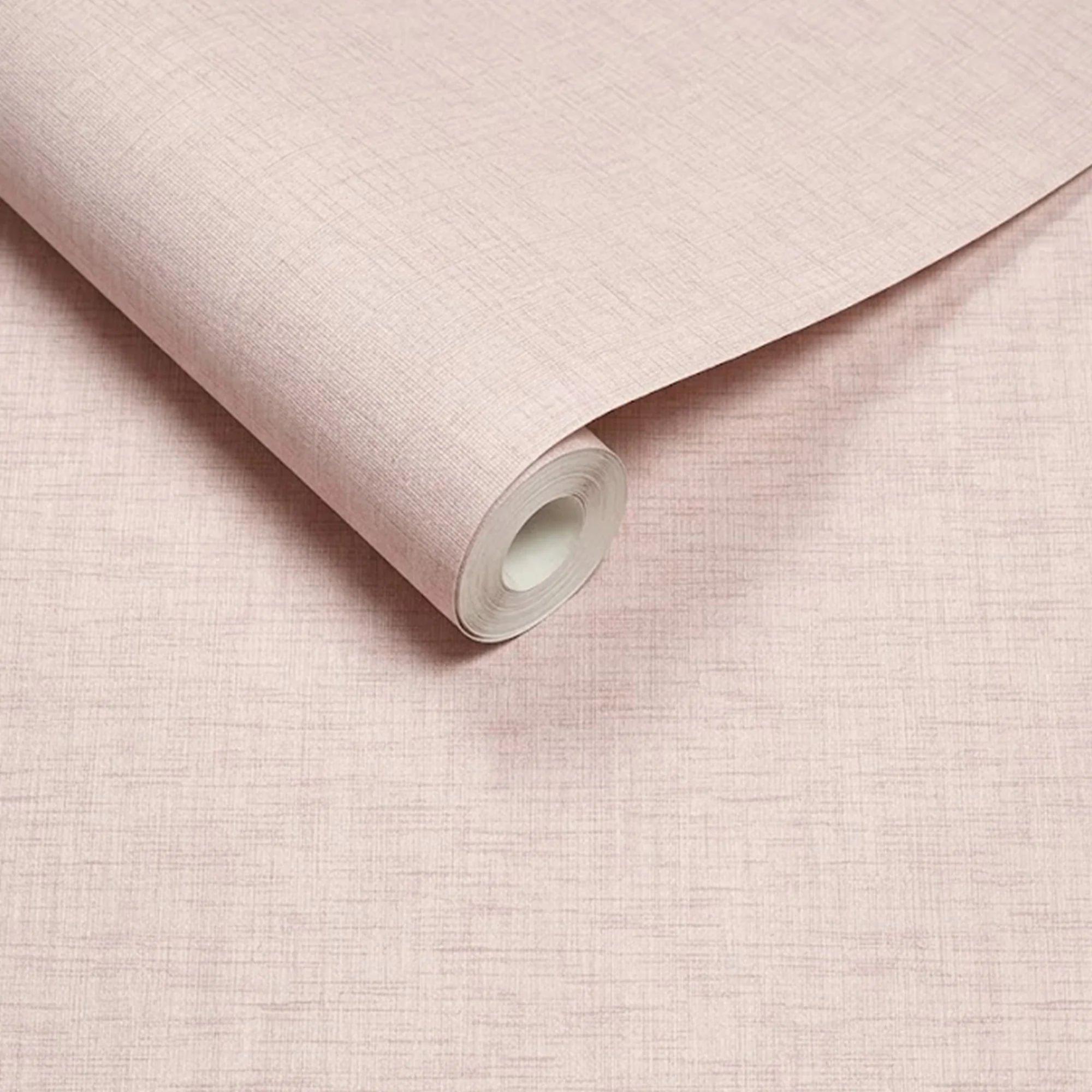 Soft Pink - Superfresco Easy - Nova Texture Pink Wallpaper - 3
