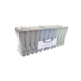 Country Club 36 Pack Pegs - Grey/Green