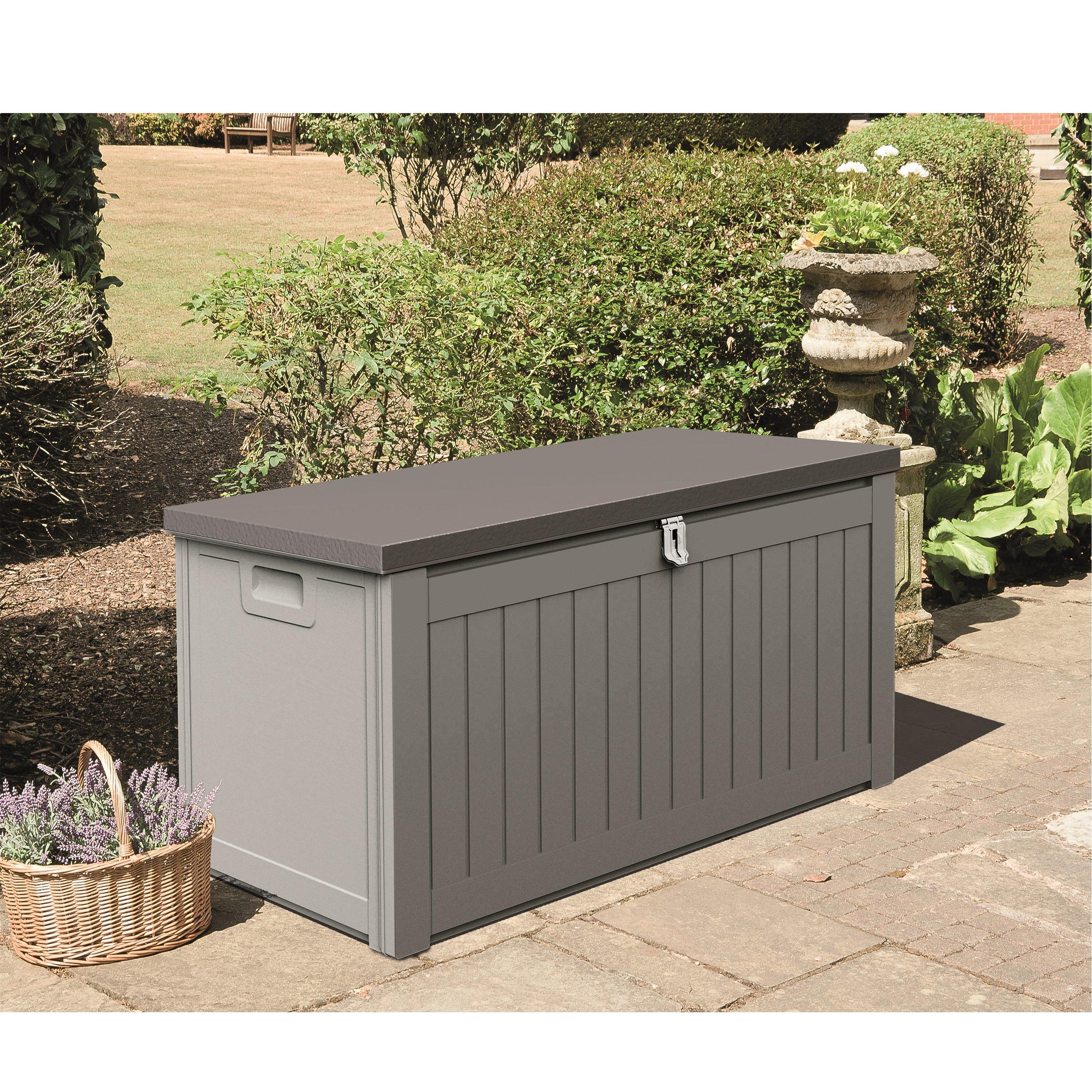 Grey - Suntime - Ontario 190L PP Storage Box - 2