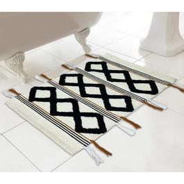 Country Club Bath Mat - Cotton - Berber Tassel Design