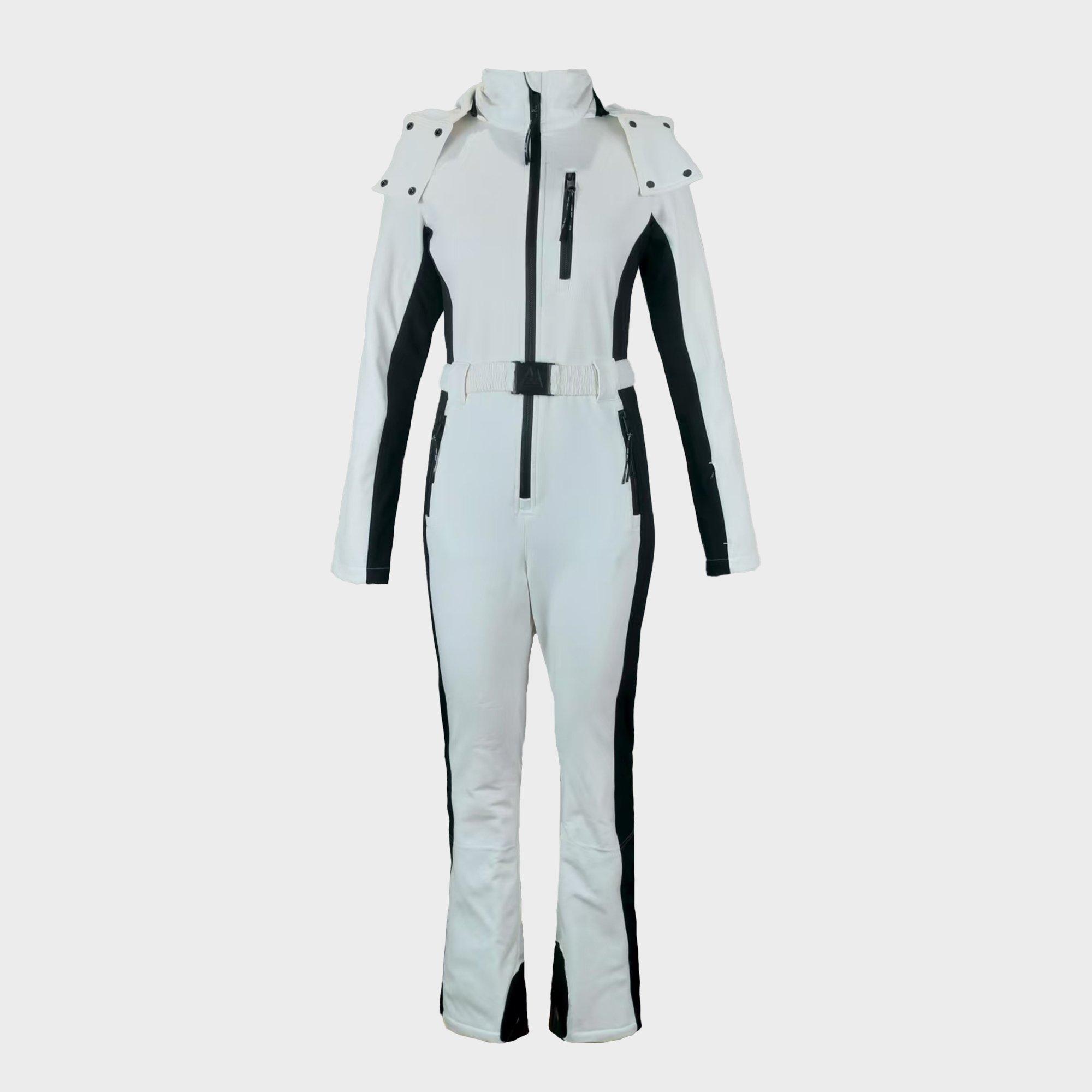 Women's JW Stripe Waterproof Windproof Ski Suit