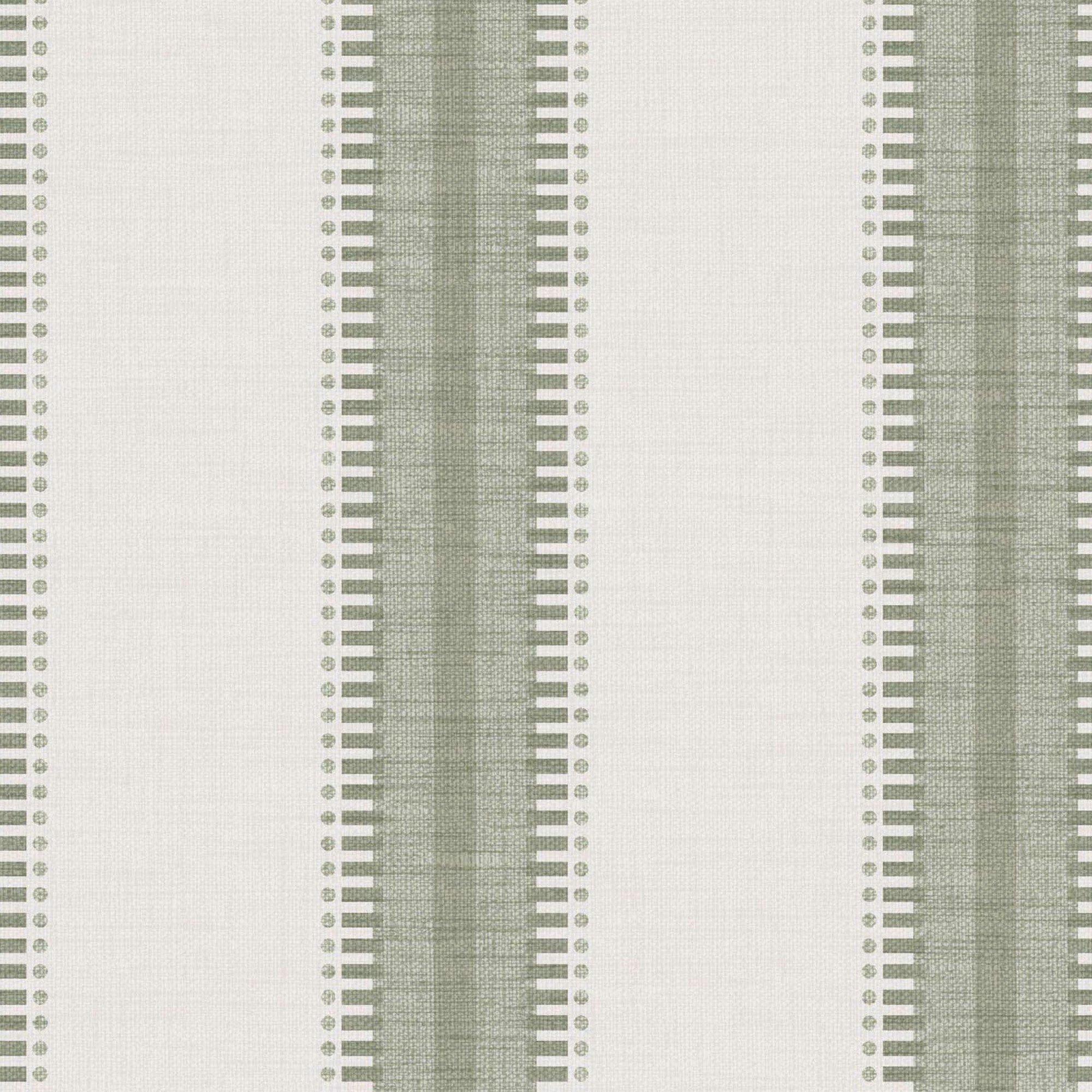 Sage - Superfresco Easy - Sonnet Stripe Sage Wallpaper - 4