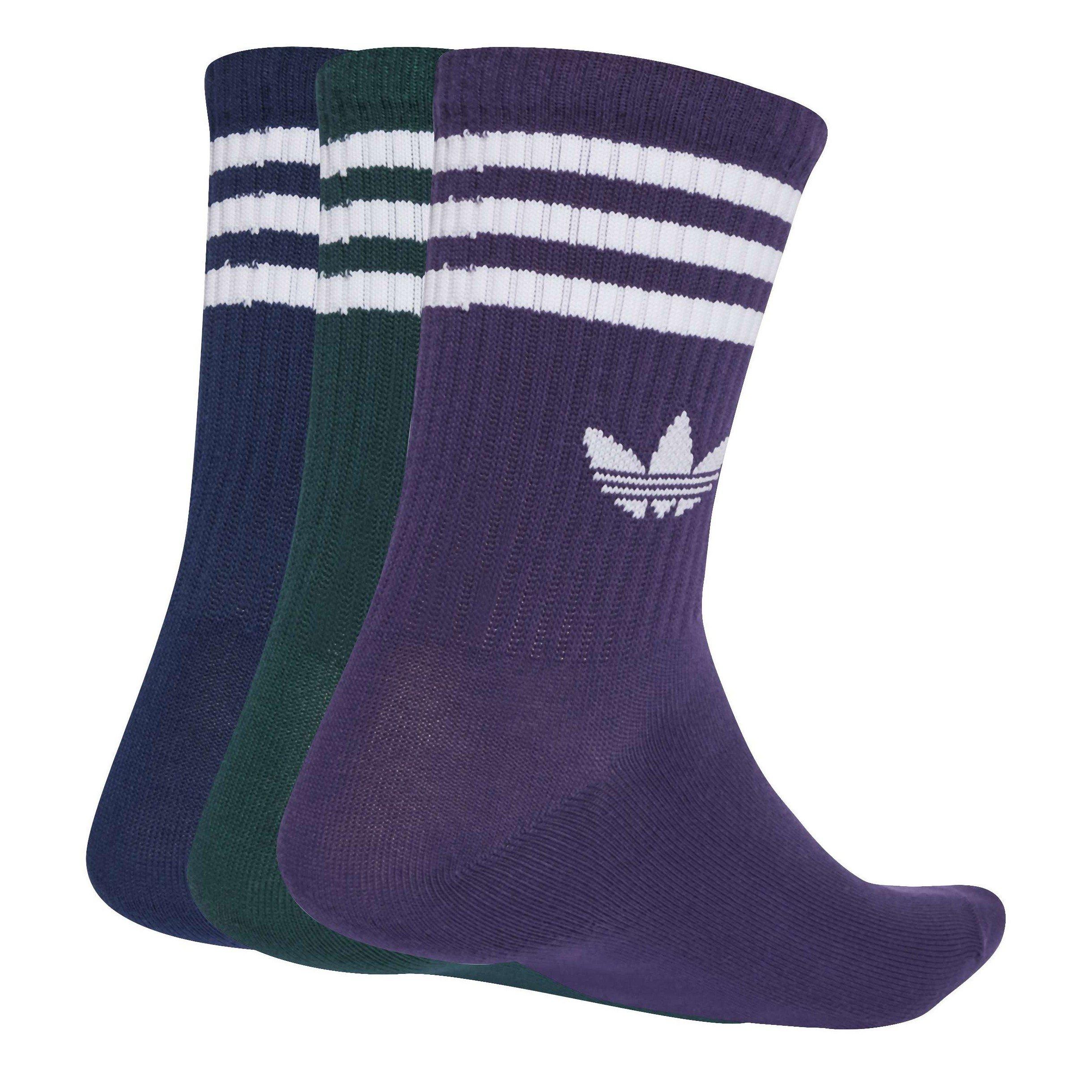 Indigo/Ivy - adidas Originals - Adidas 3 Pk 3 Stripe Sn64 - 1