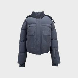 Jack Wills Cropped Puffer Ski Jacket