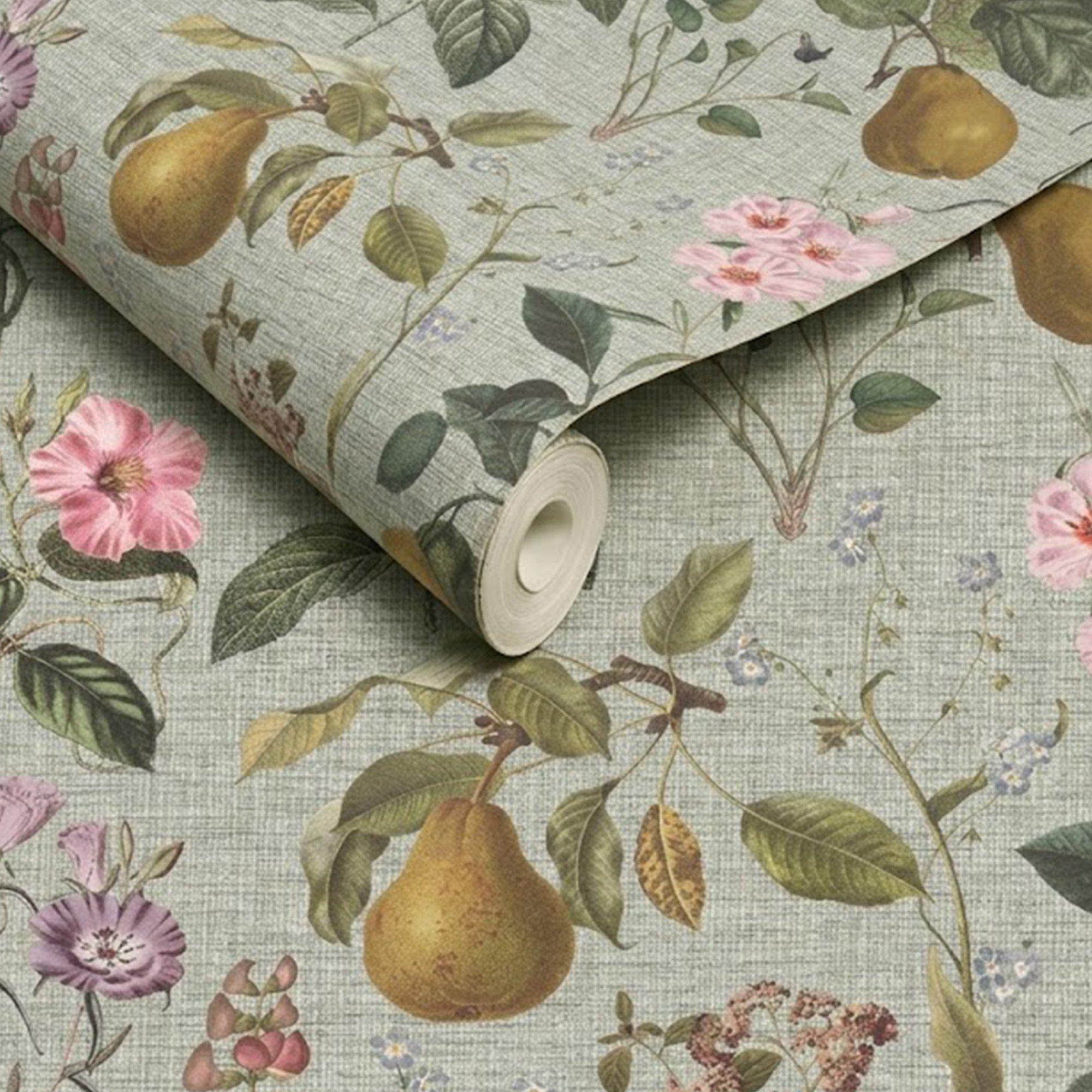 Sage - Superfresco Easy - Ophelia Sage Wallpaper - 3