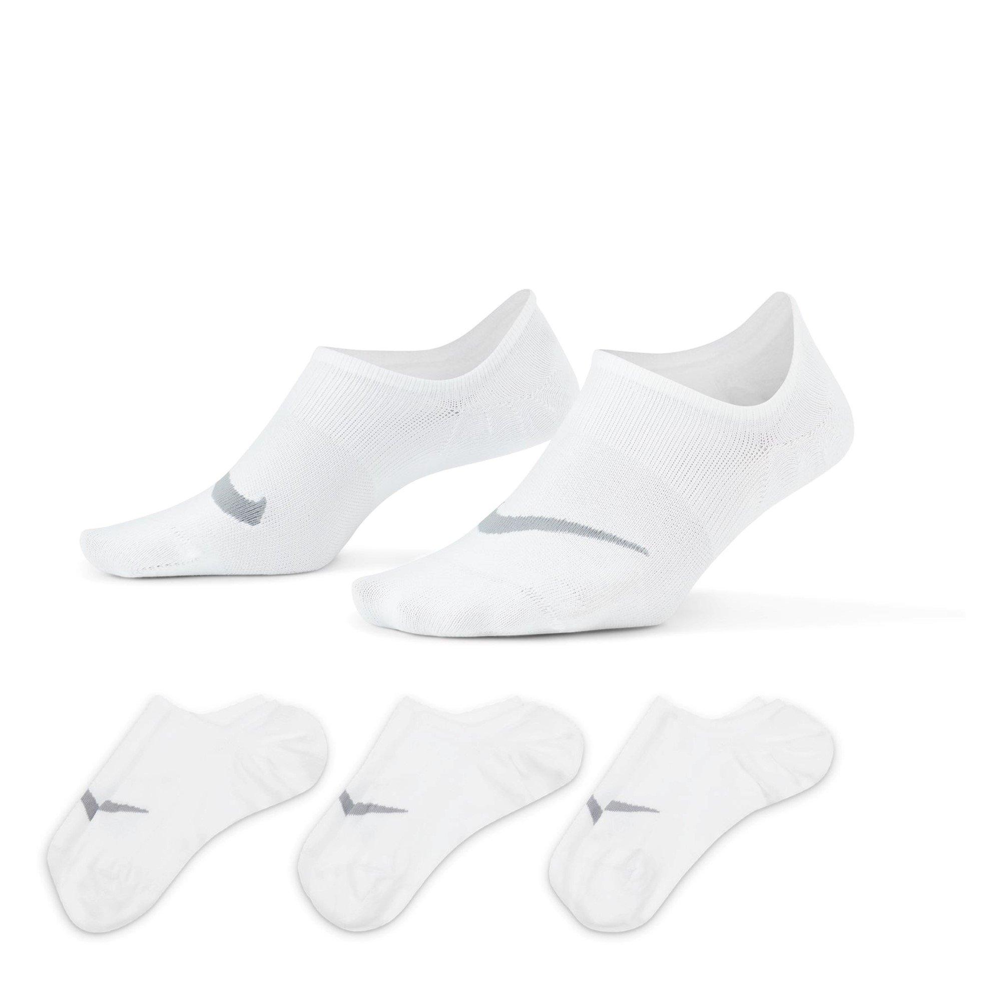 Nike Women's Everyday Plus Lightweight Training Socks - White - XL 11-14.5