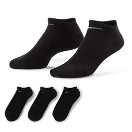 Nike 3 Pack Cushioned No Show Socks