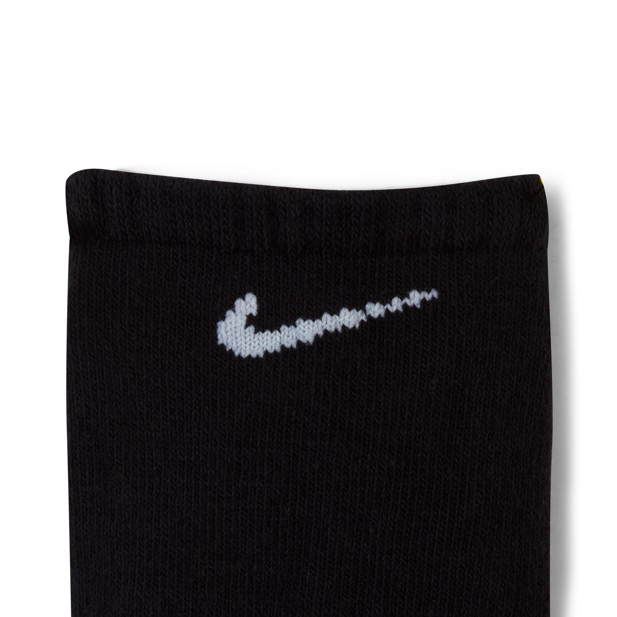 Black/White - Nike - 3 Pack Cushioned No Show Socks - 3