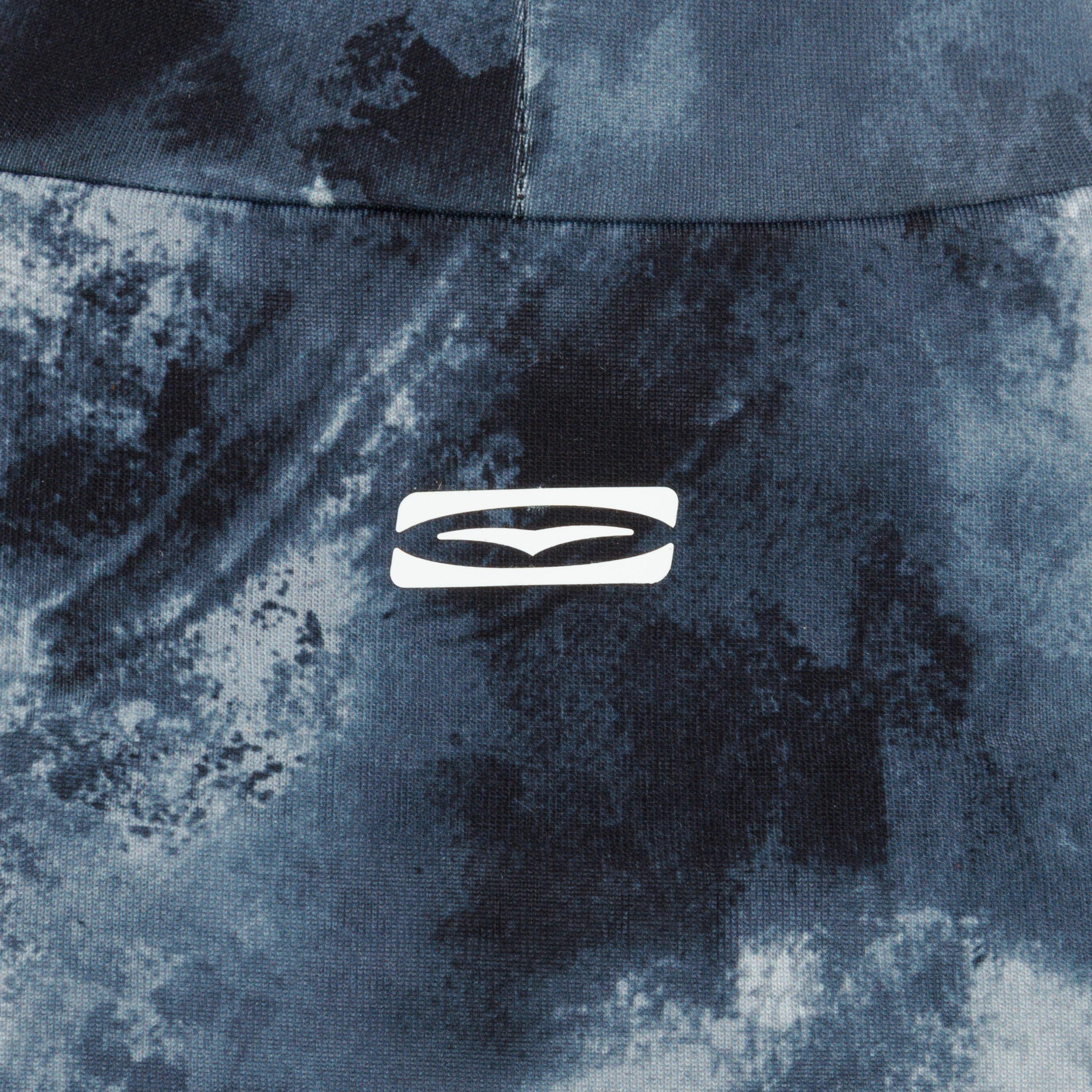 Sort AOP - Gul - Powder Thermal Funnel Neck Long Sleeve Baselayer Top - 4