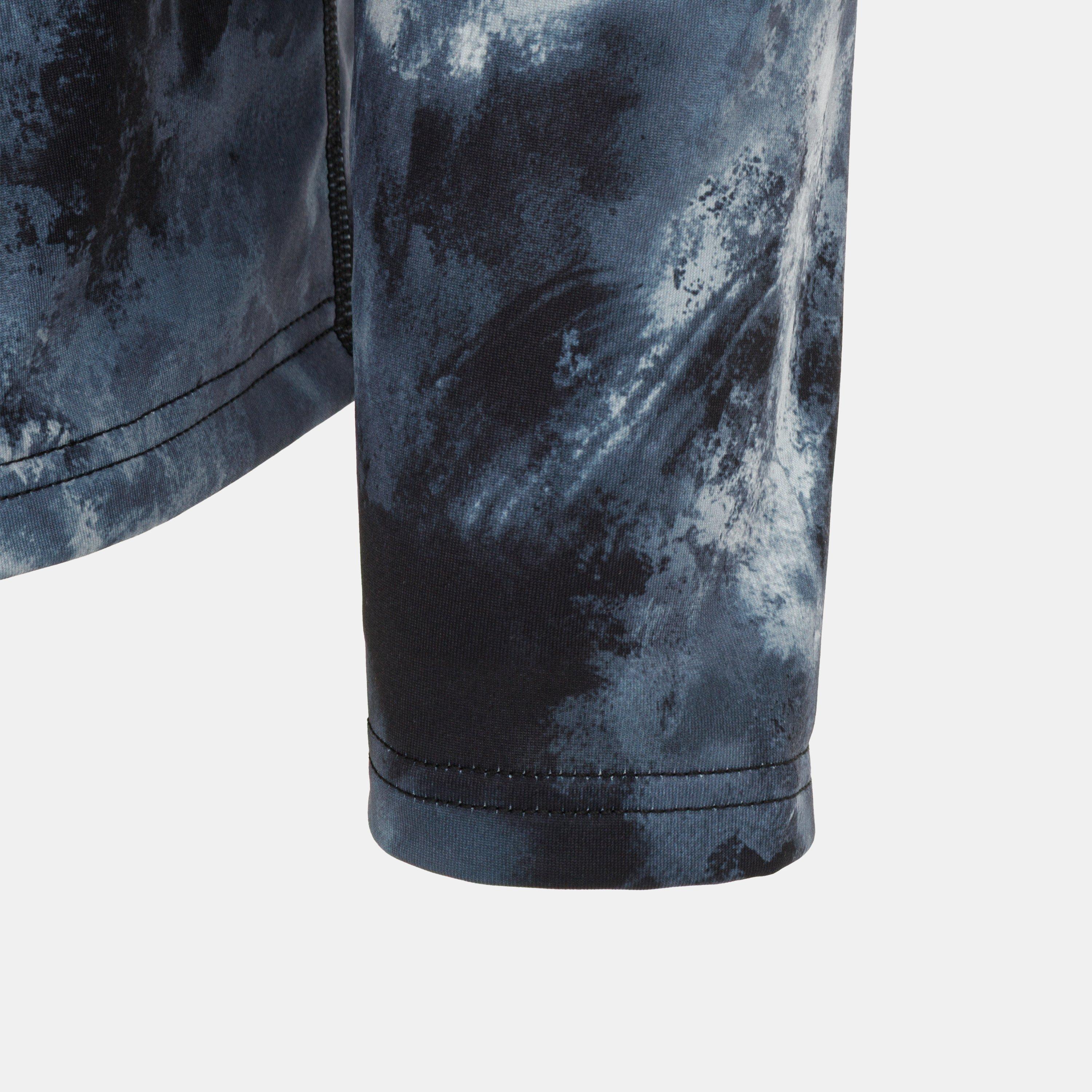 Sort AOP - Gul - Powder Thermal Funnel Neck Long Sleeve Baselayer Top - 5