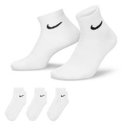 nike hood Everyday Lightweight Training Ankle Socks (3 Pairs)