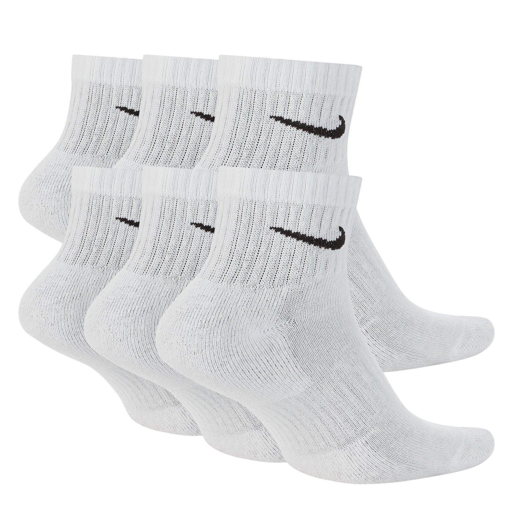 White/Black - Nike - Nike 6pk Quarter Sox Sn00 - 2