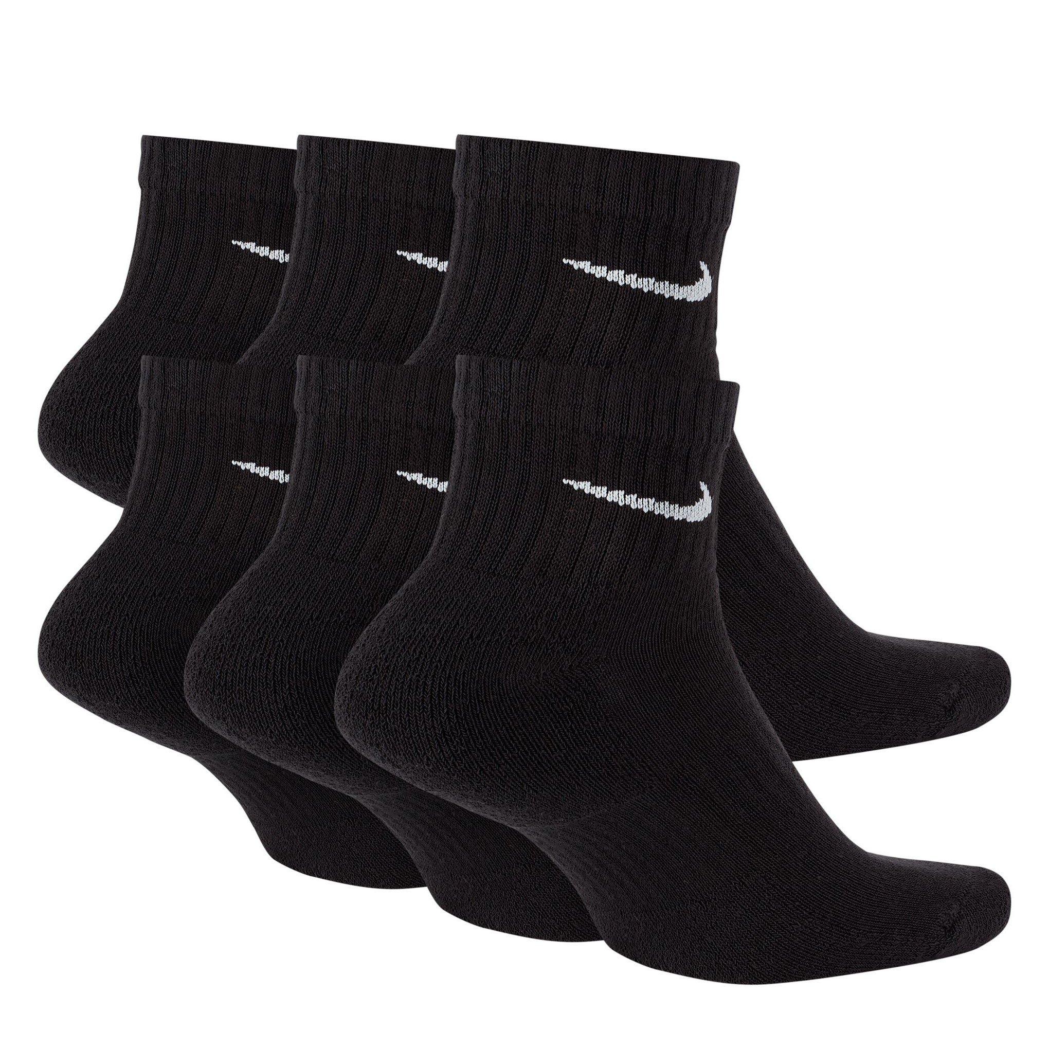 Nero/Bianco - Nike - 6pk Quarter Sox Sn00 - 2