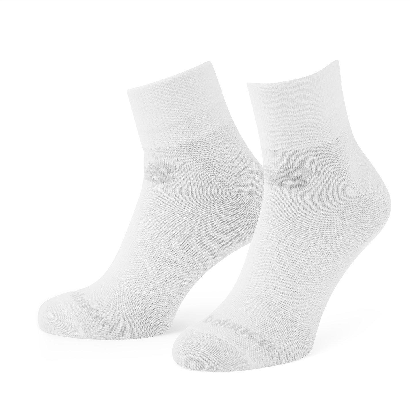 Hvid - New Balance - 3 Pack Ankle Socks - 2