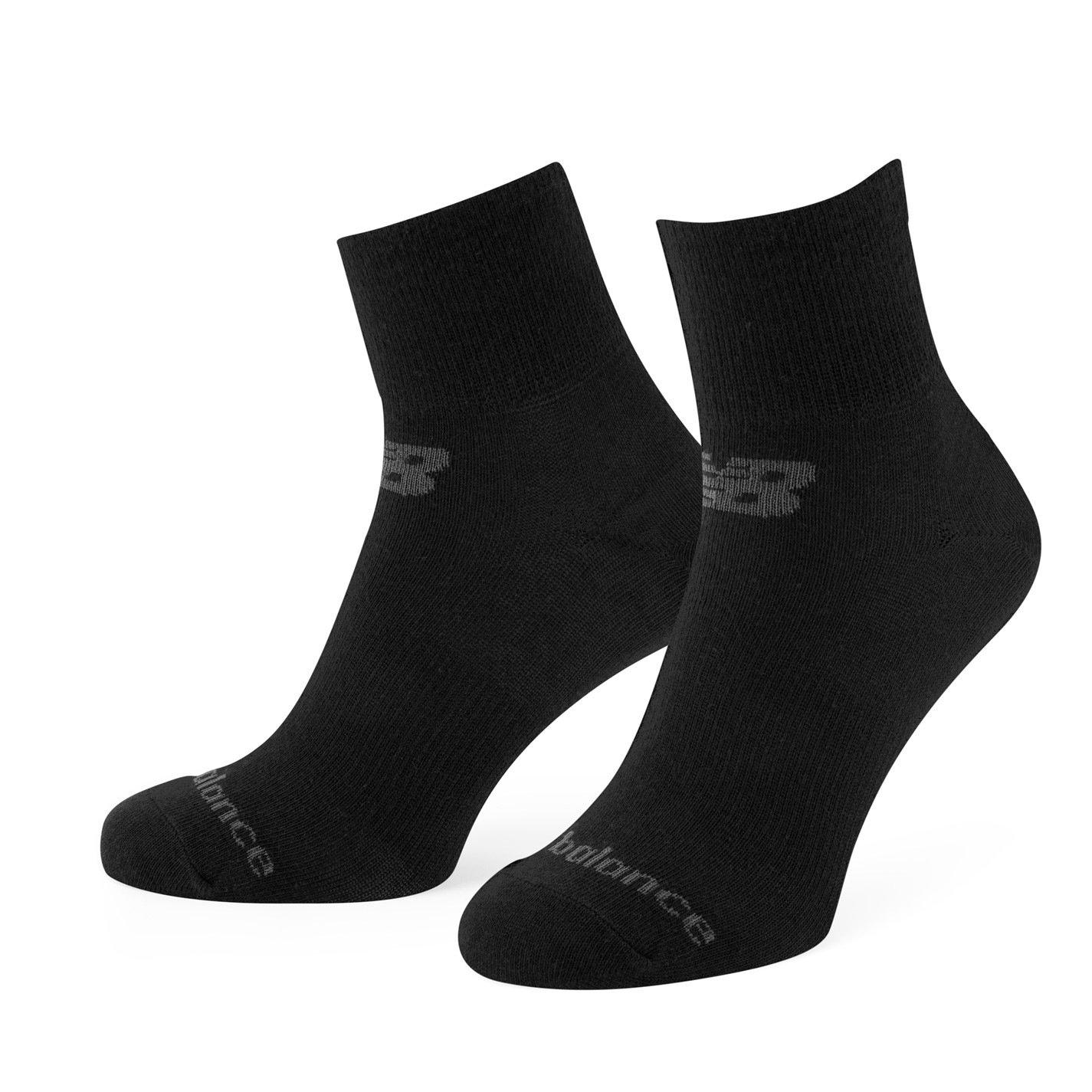 Crna - New Balance - New 3 Pack Ankle Socks - 2