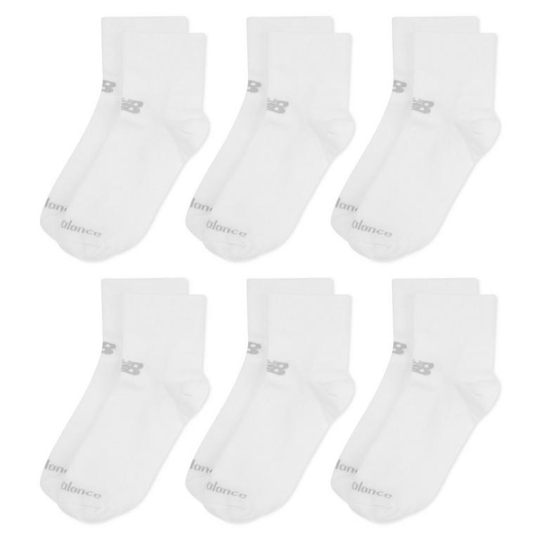 Blanc - New Balance - NB 6 Pack of Ankle Socks - 1