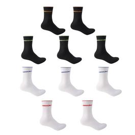 Donnay 10 Pack Quarter Socks Plus Size